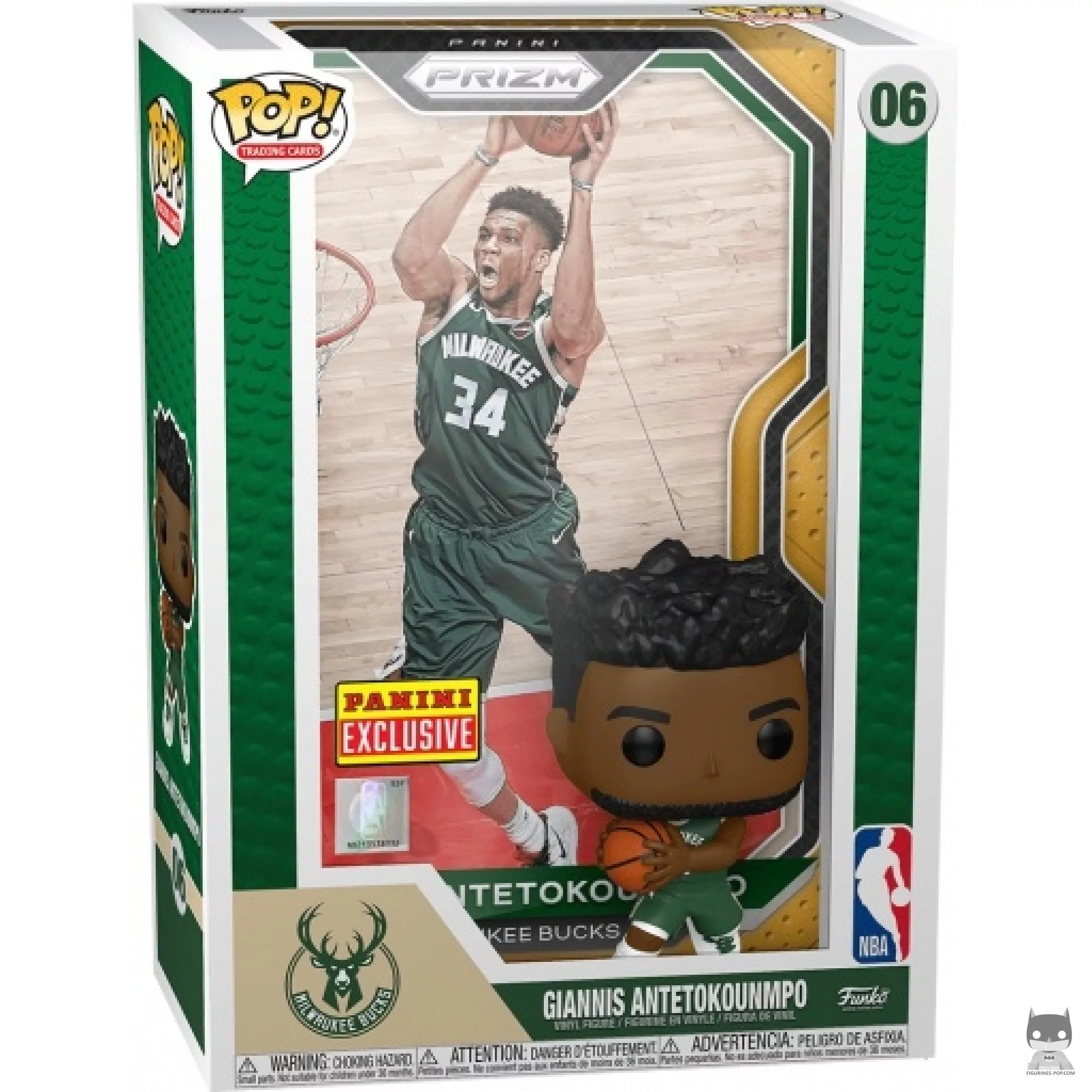 Figurine Funko POP Giannis Antetokounmpo (Dor) avec boîte