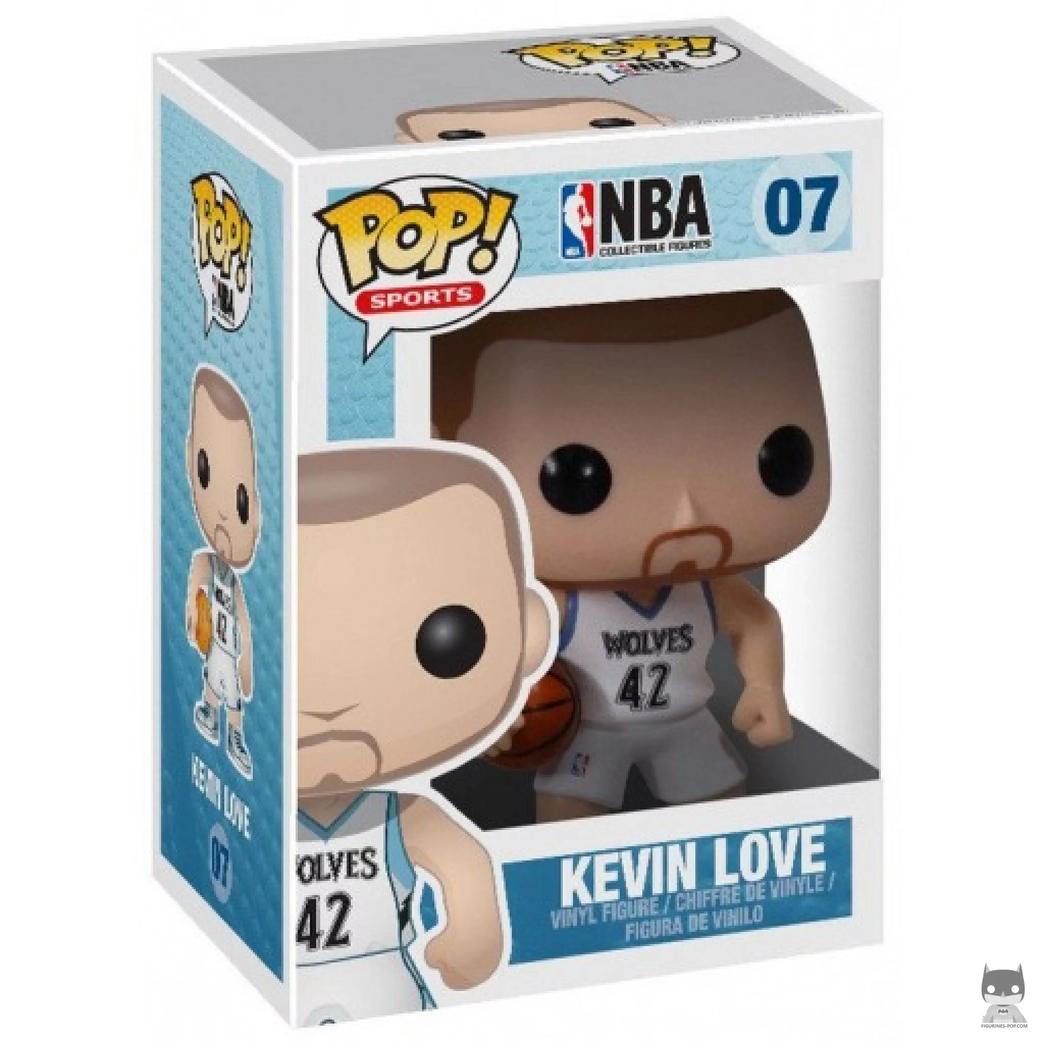 Figurine Funko POP Kevin Love avec boîte