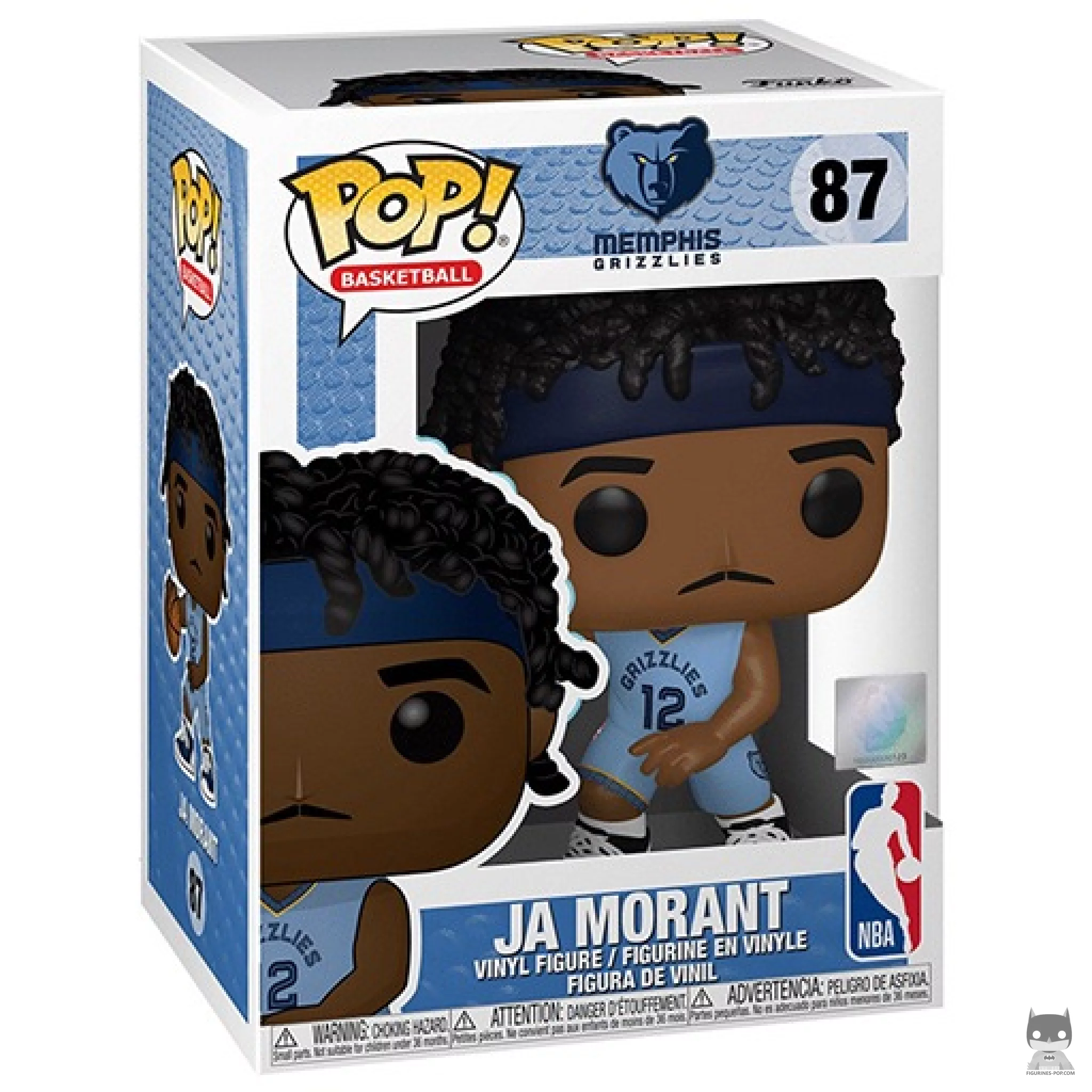 Figurine Funko POP Ja Morant avec boîte
