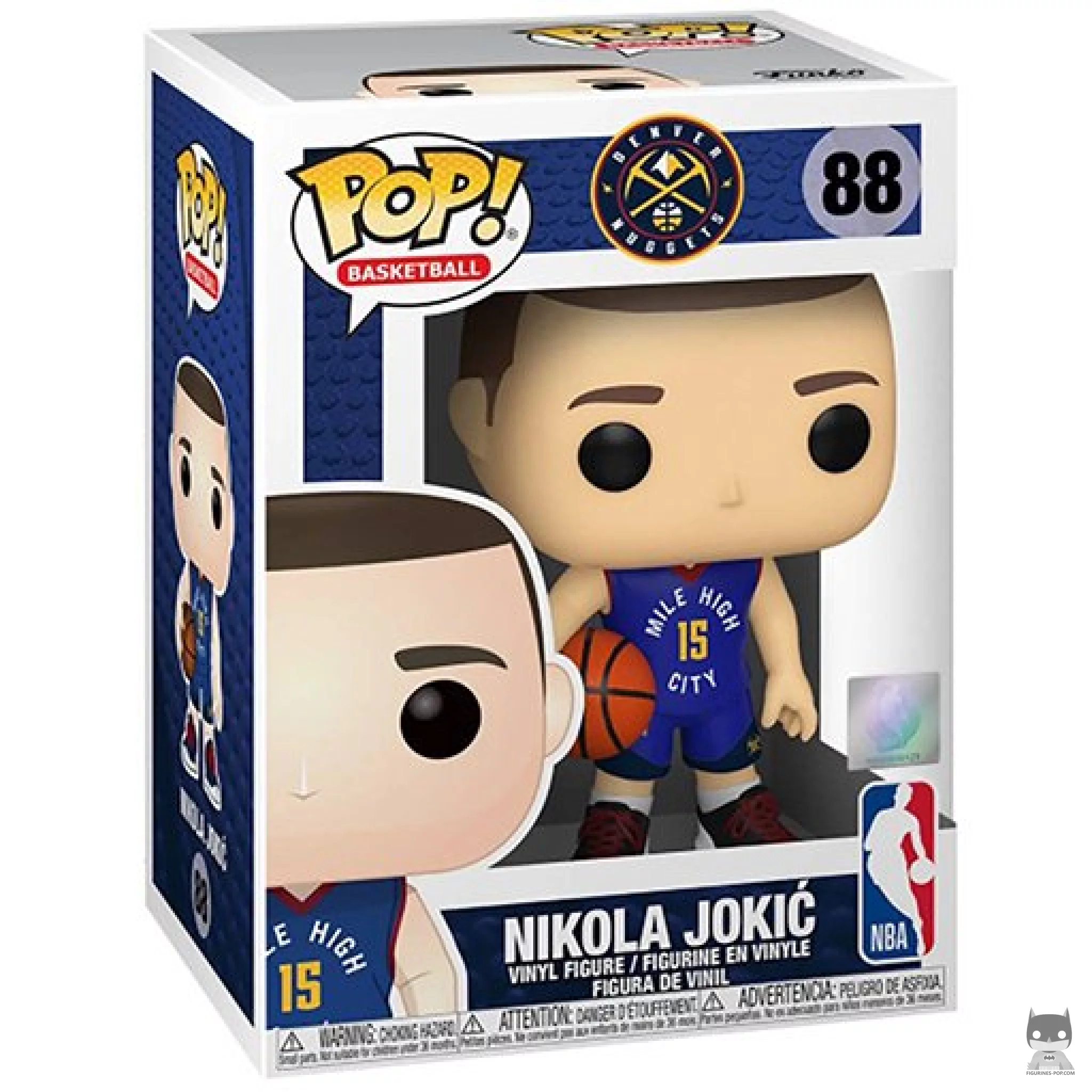 Figurine Funko POP Nikola Jokic avec boîte