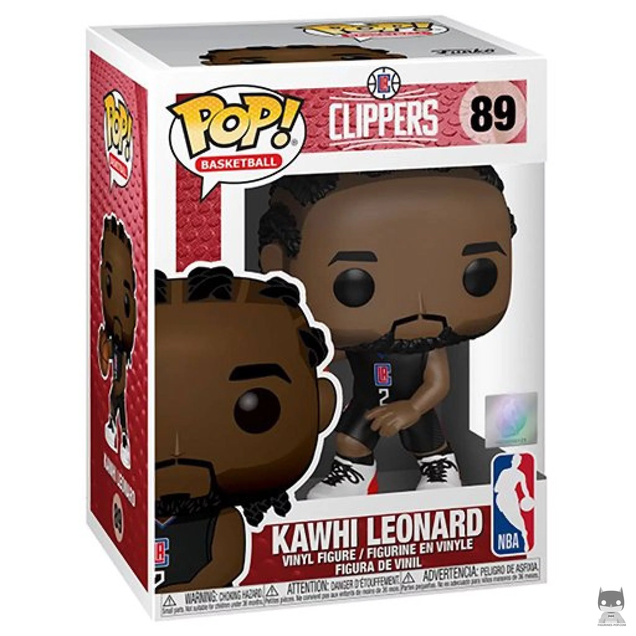 Figurine Funko POP Kawhi Leonard avec boîte