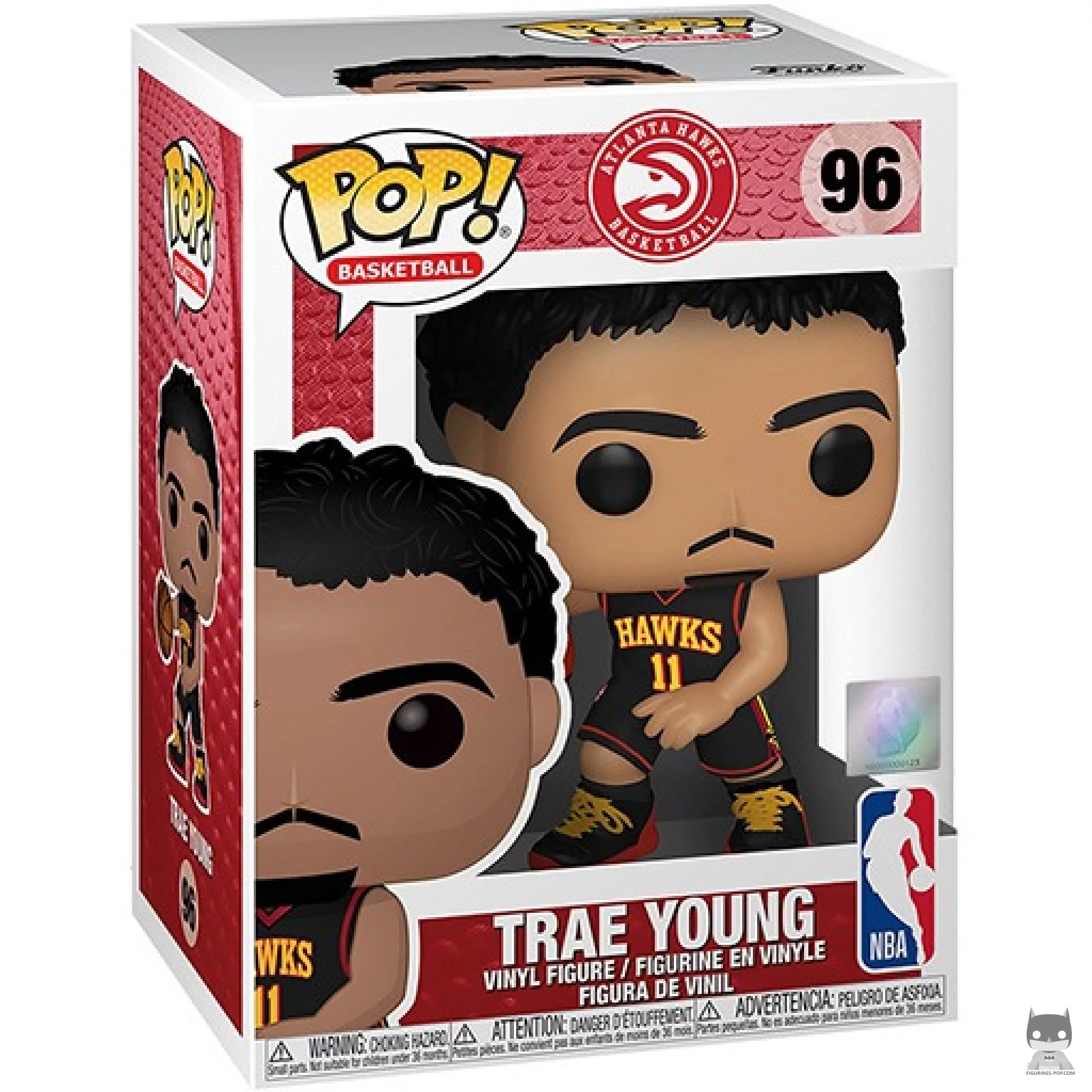 Figurine Funko POP Trae Young avec boîte