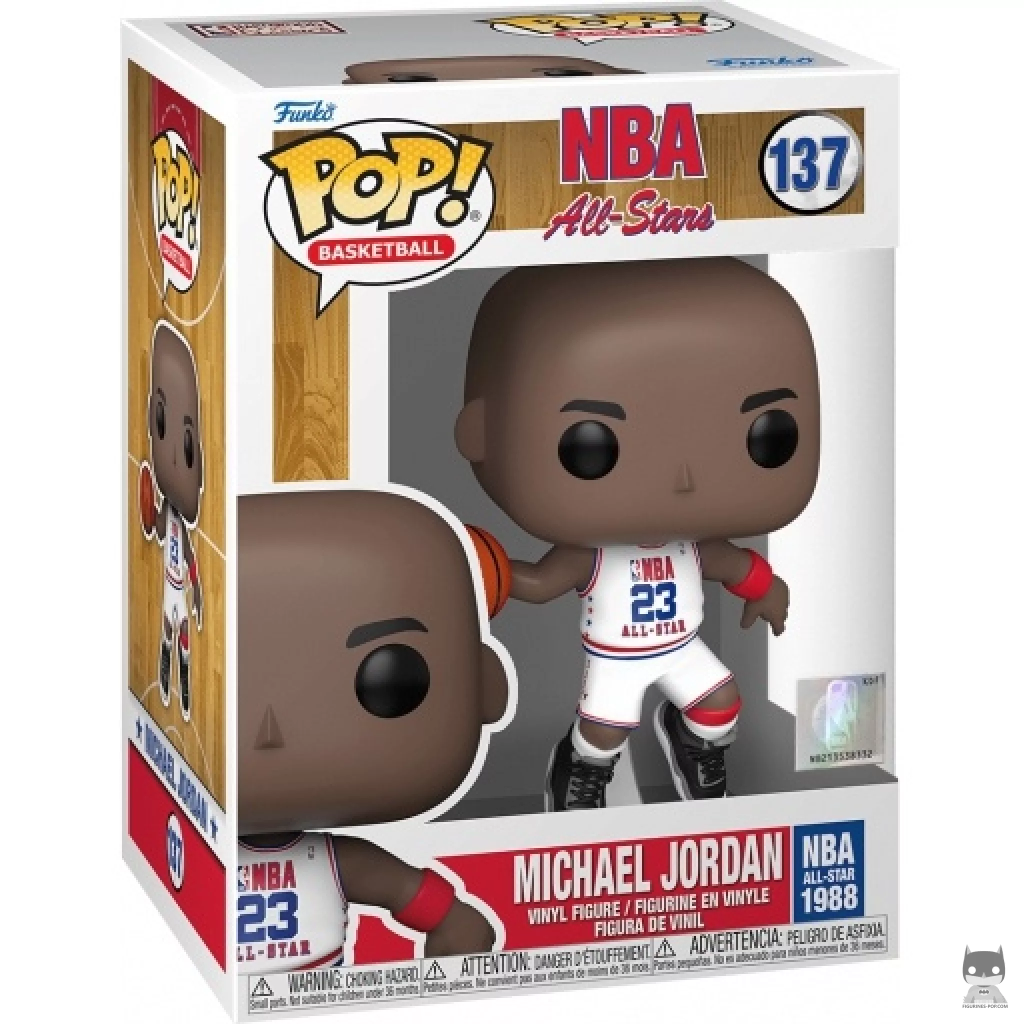 Figurine Funko POP Michael Jordan NBA All-Star 1988 avec boîte