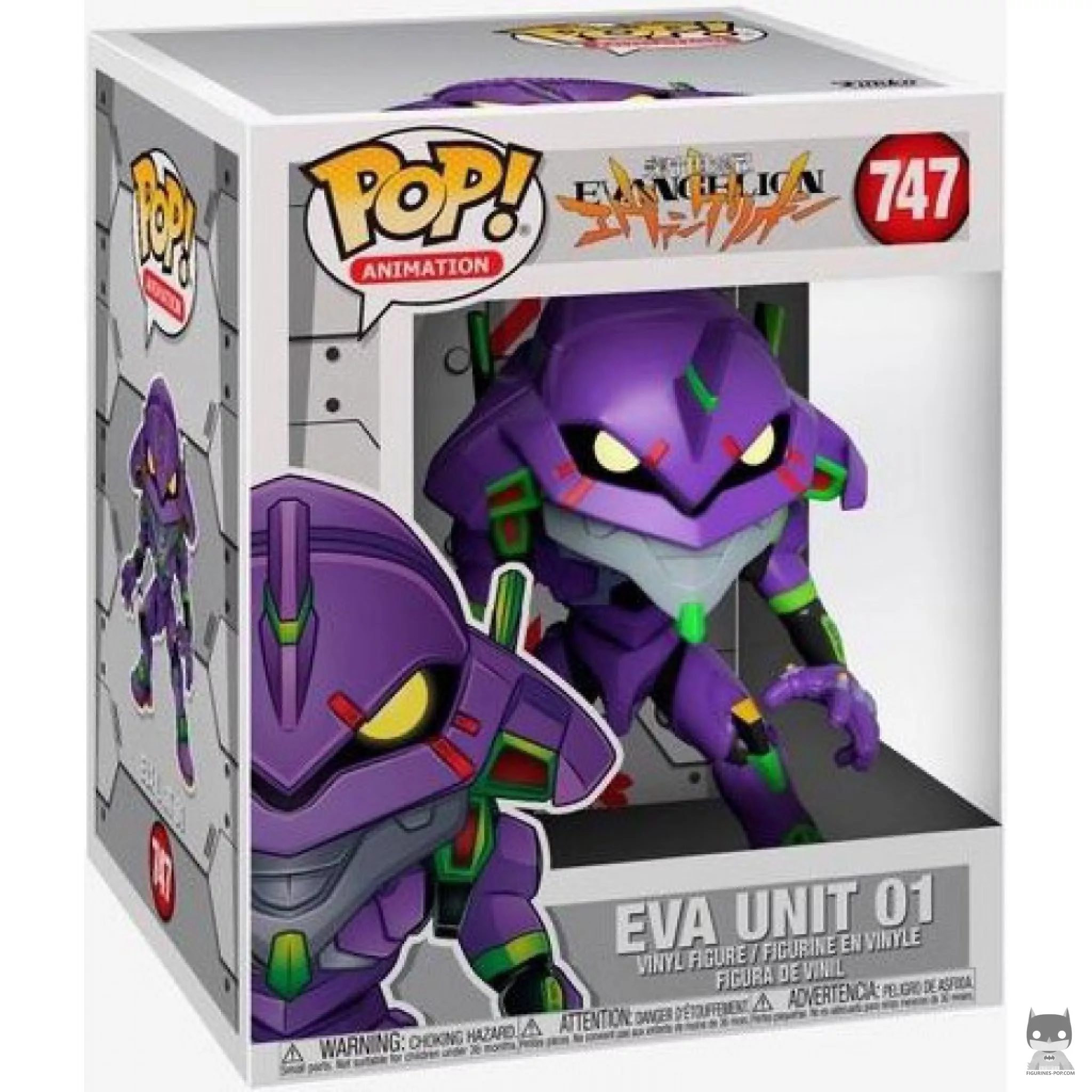 Figurine Funko POP Eva Unit 01 (Supersized) avec boîte