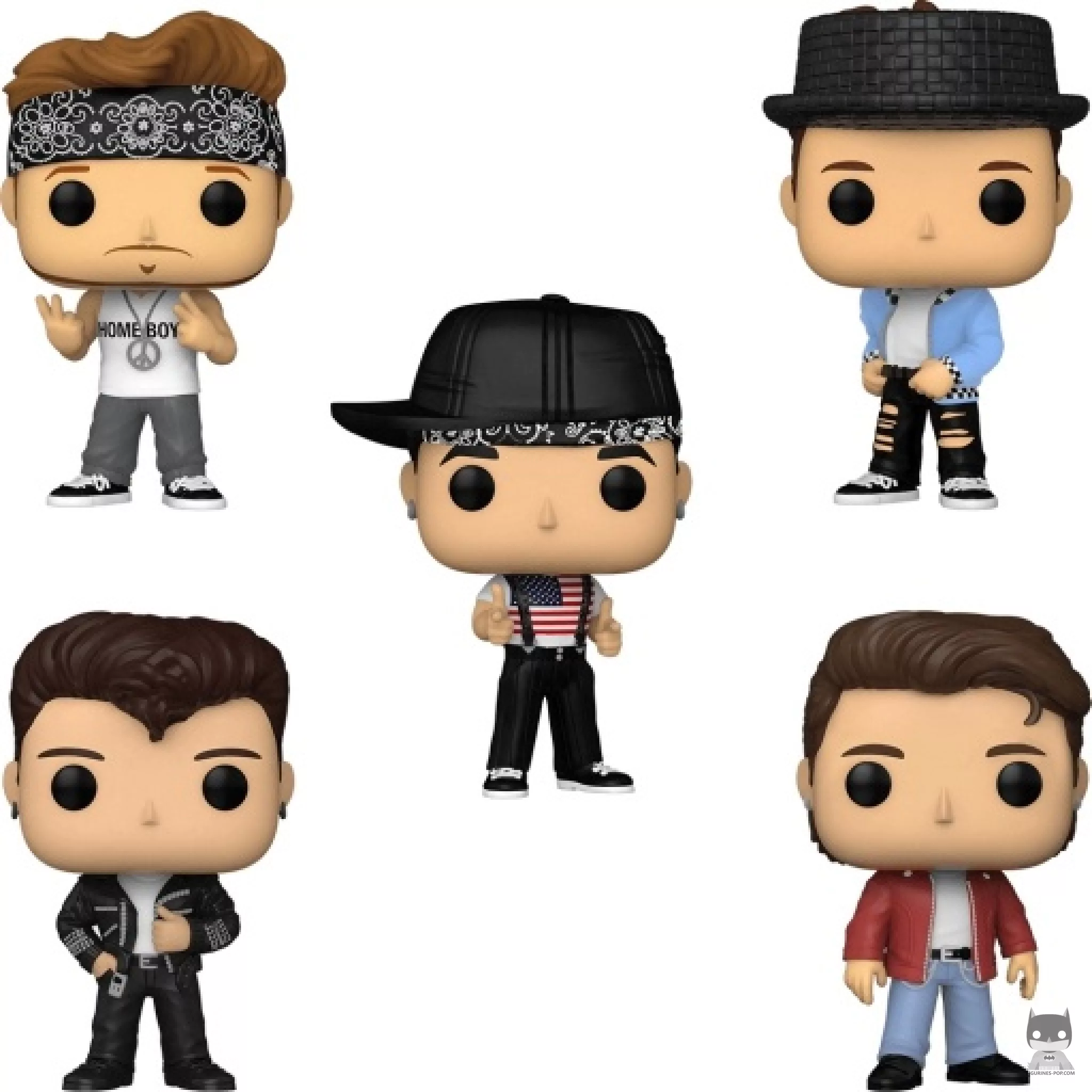 Figurine Funko POP Donnie, Joey, Jordan, Jonathan & Danny (New Kids on the Block)