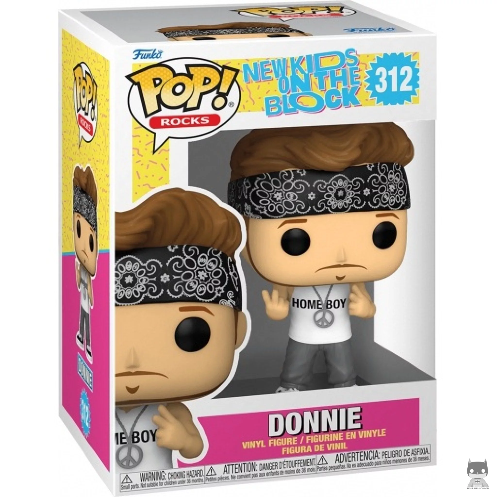Figurine Funko POP Donnie Wahlberg avec boîte