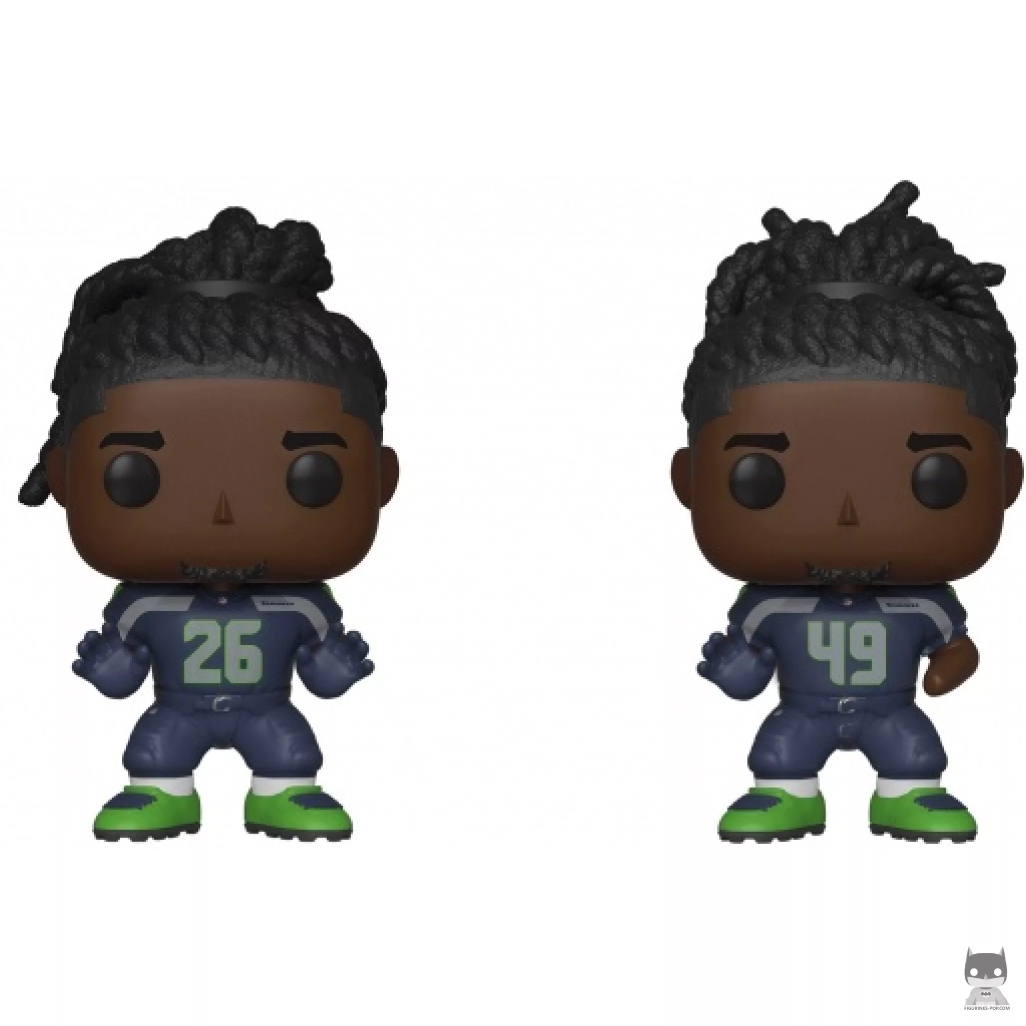 Figurine Funko POP Les Frères Griffin Seahawks (NFL)