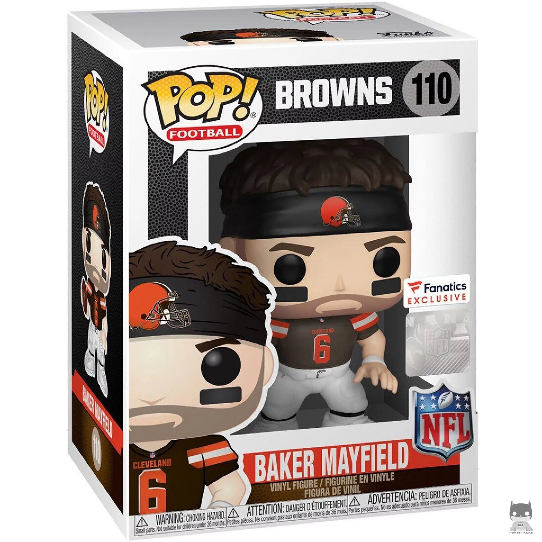 Figurine Funko POP Baker Mayfield avec boîte