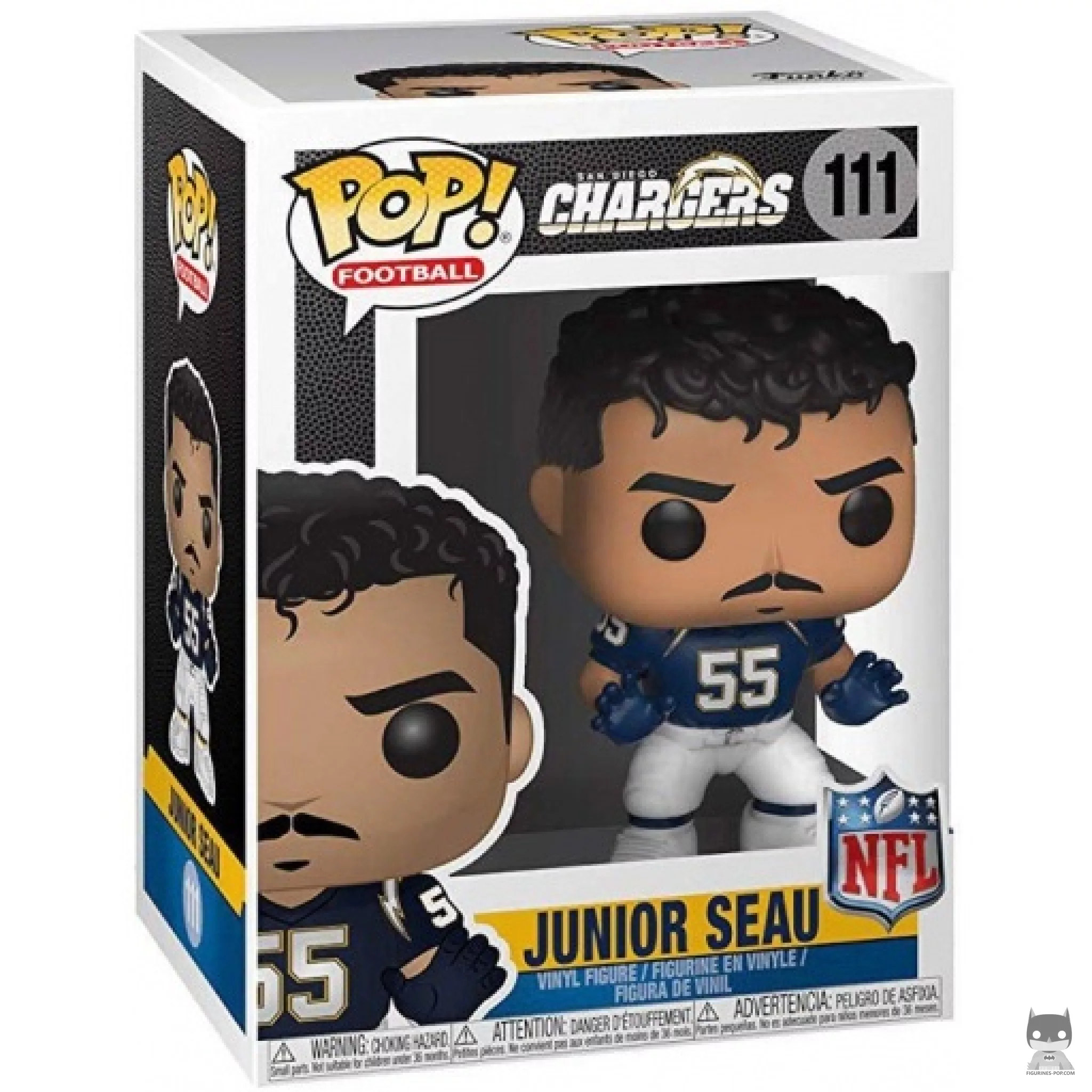 Figurine Funko POP Junior Seau avec boîte