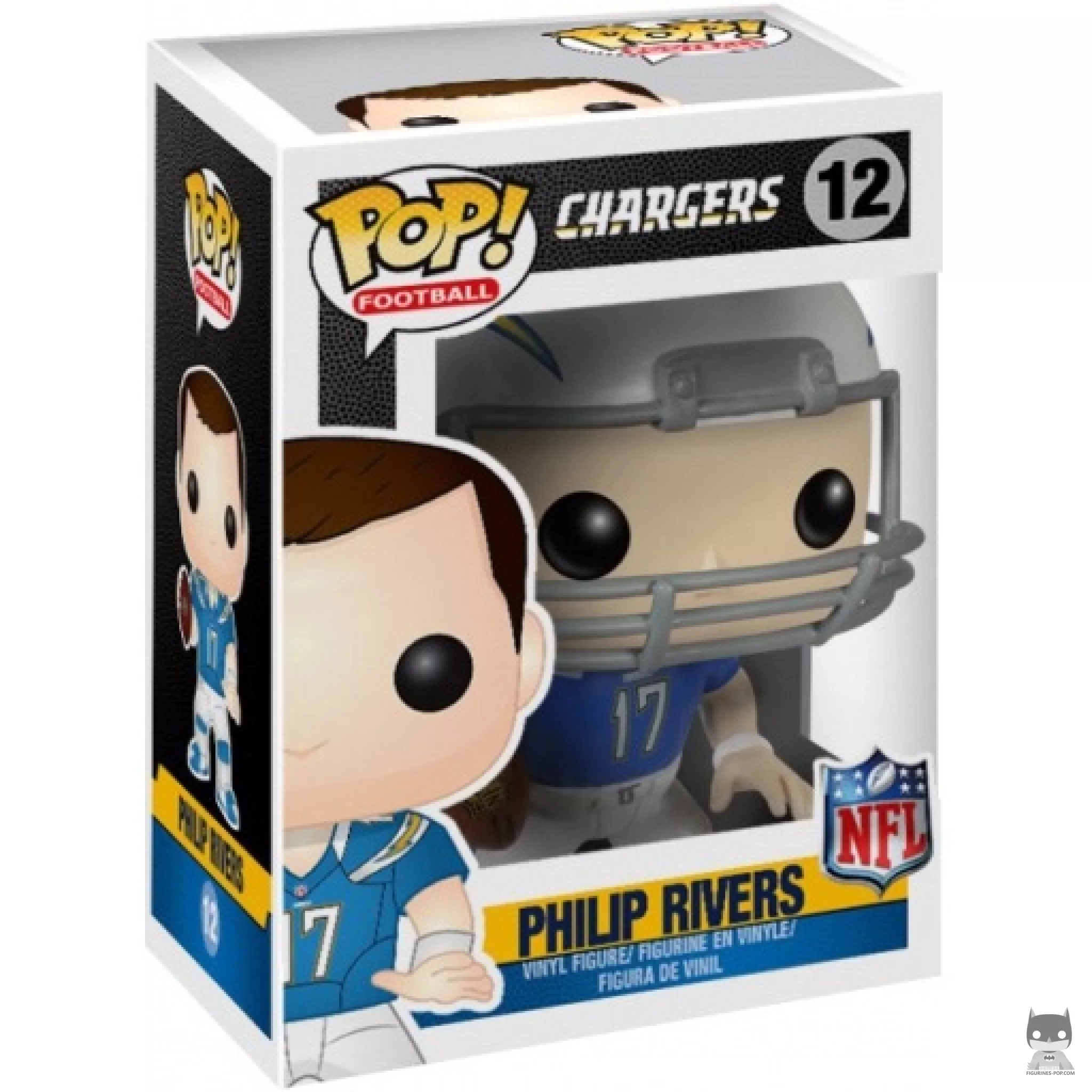 Figurine Funko POP Philip Rivers avec boîte