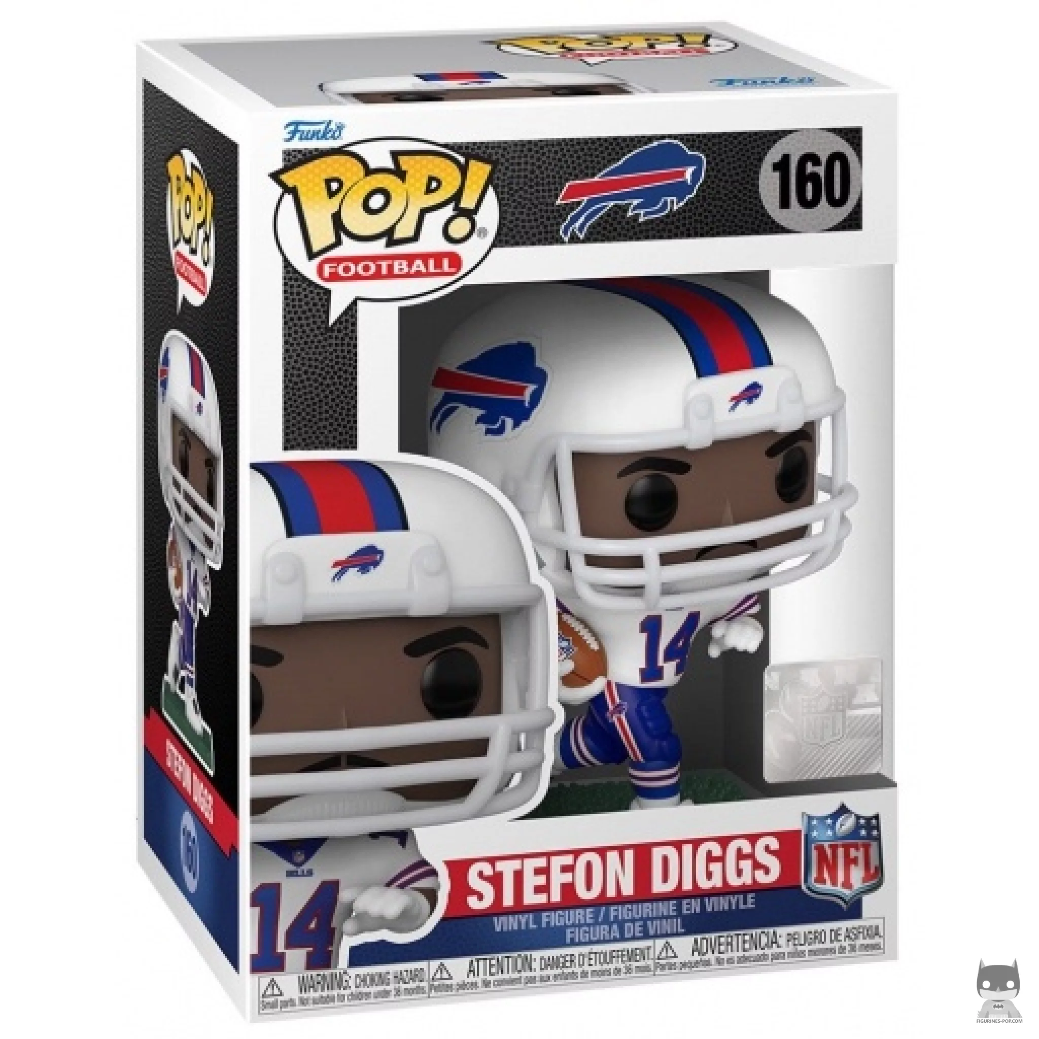 Figurine Funko POP Stefon Diggs avec boîte