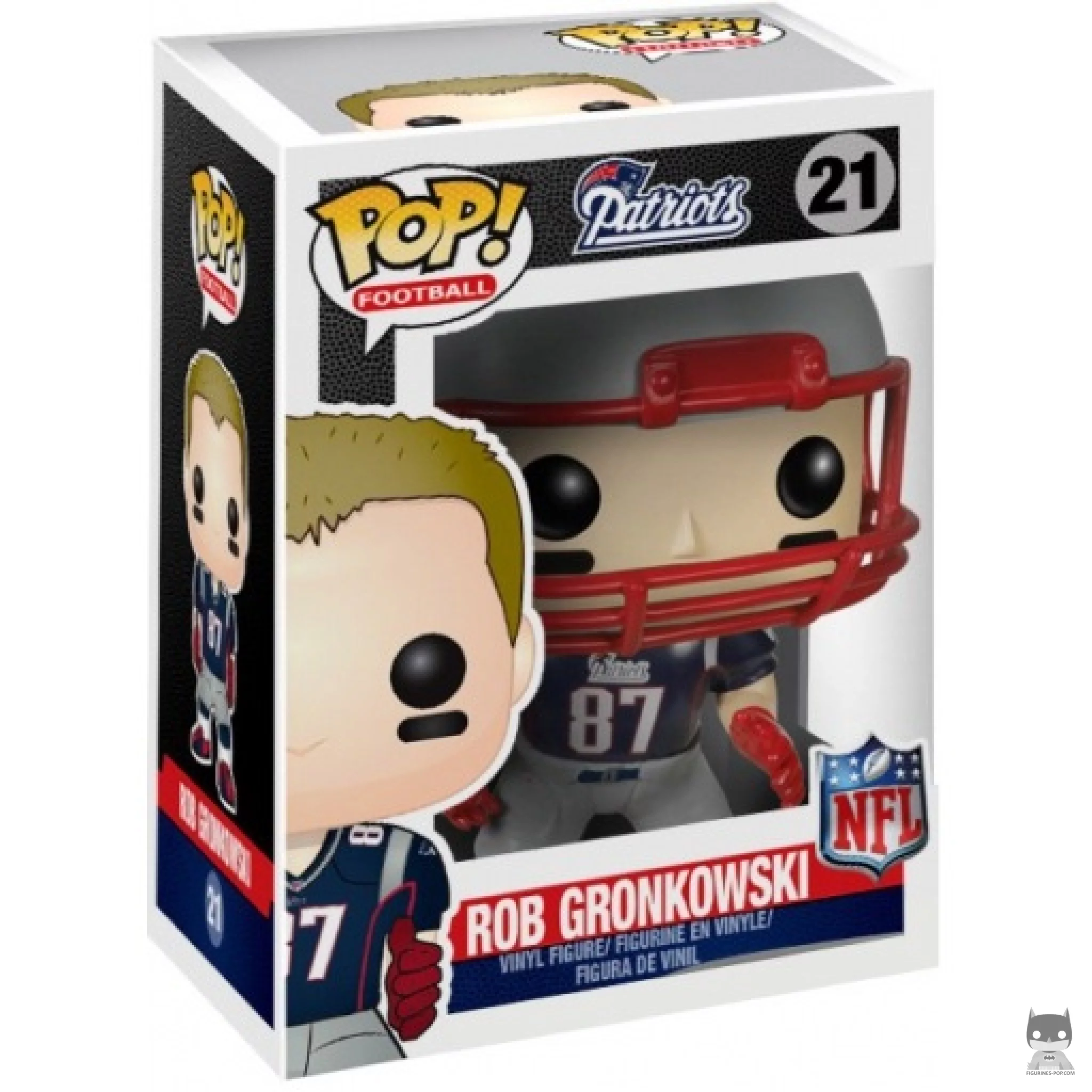 Figurine Funko POP Rob Gronkowski avec boîte