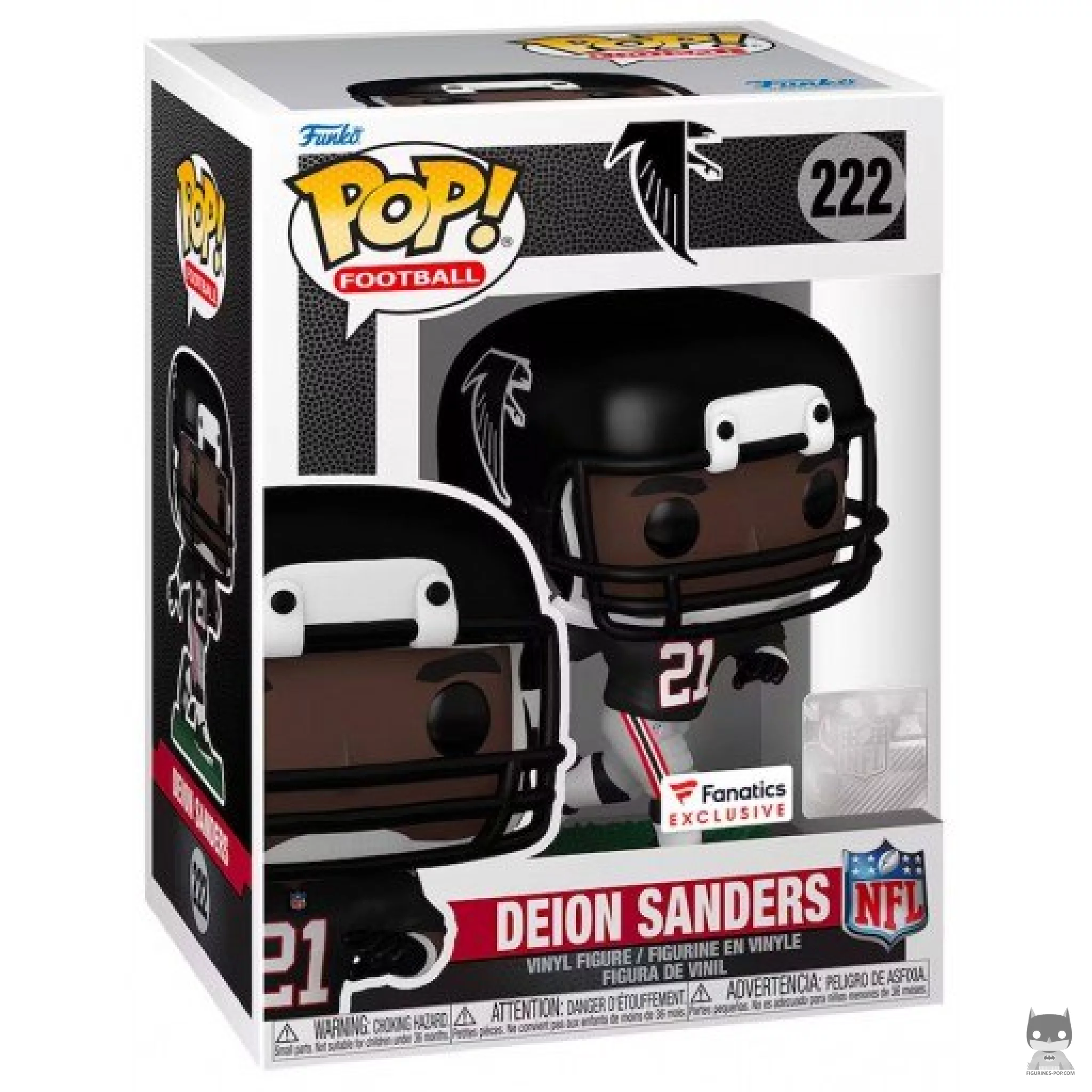 Figurine Funko POP Deion Sanders avec boîte