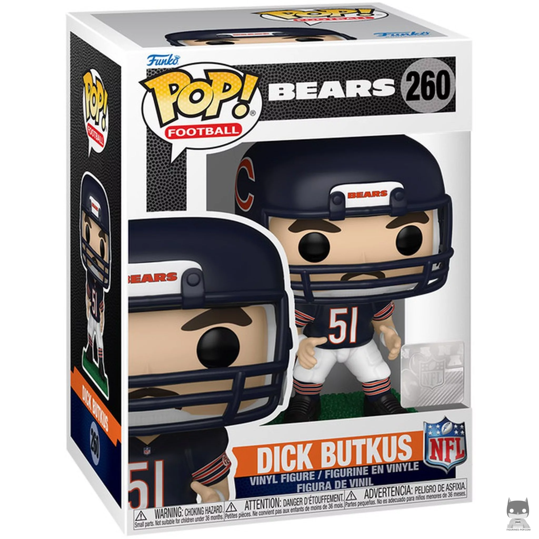 Figurine Funko POP Dick Butkus avec boîte