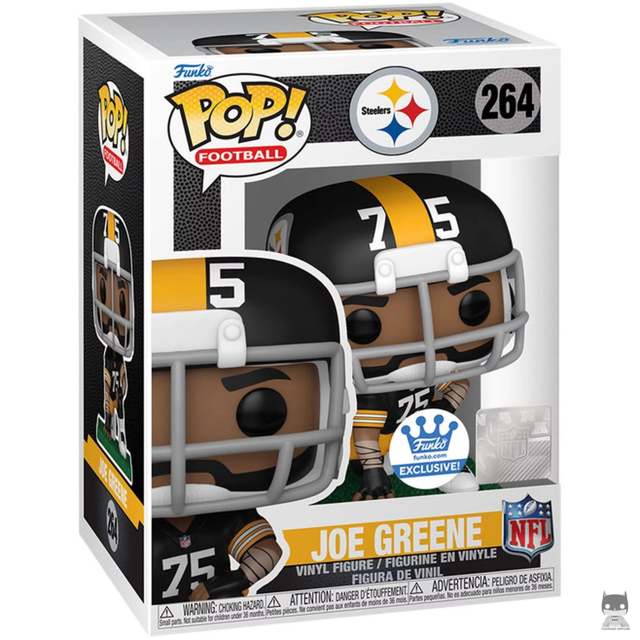Figurine Funko POP Joe Greene avec boîte