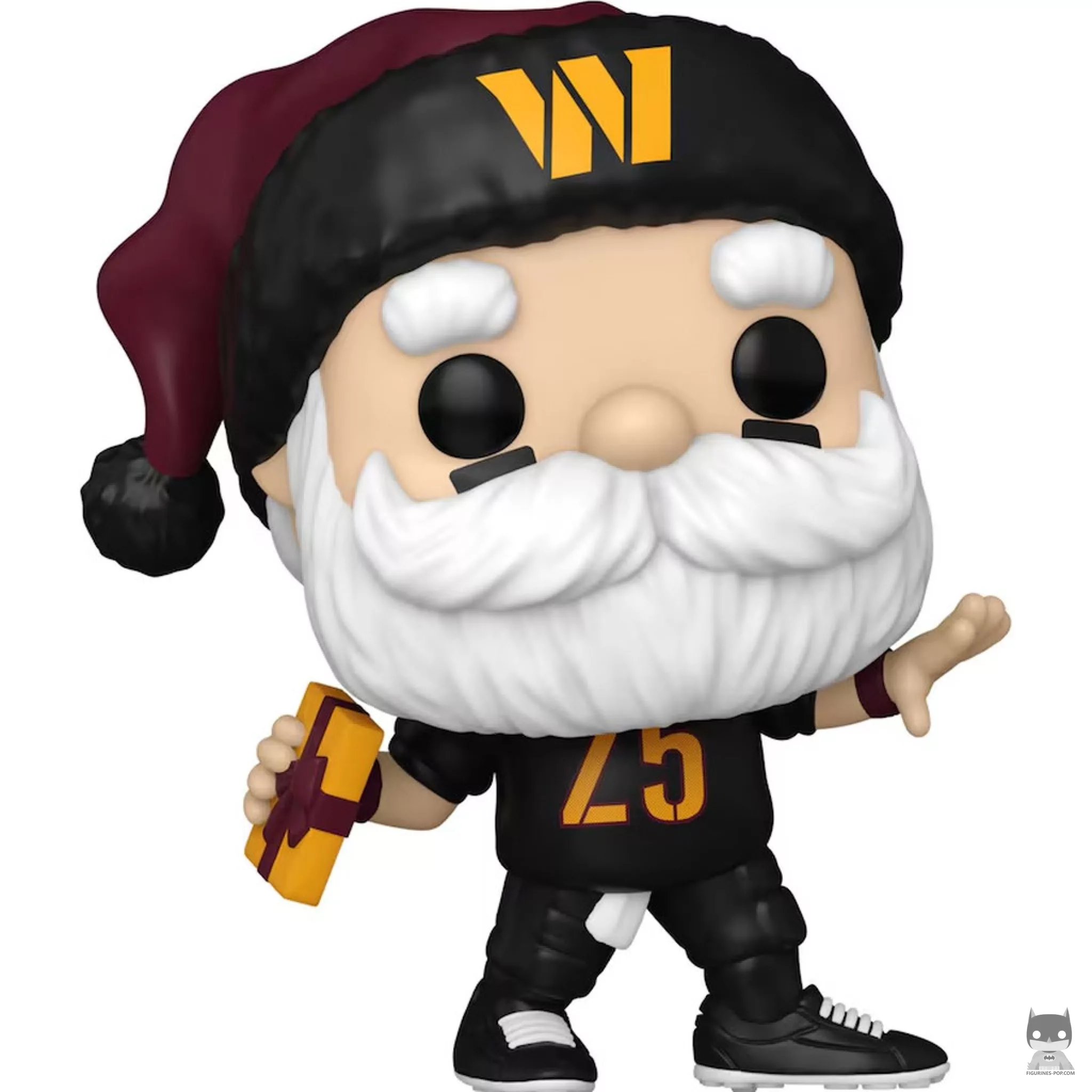 Figurine Funko POP Père Noël Washington Commanders (NFL)