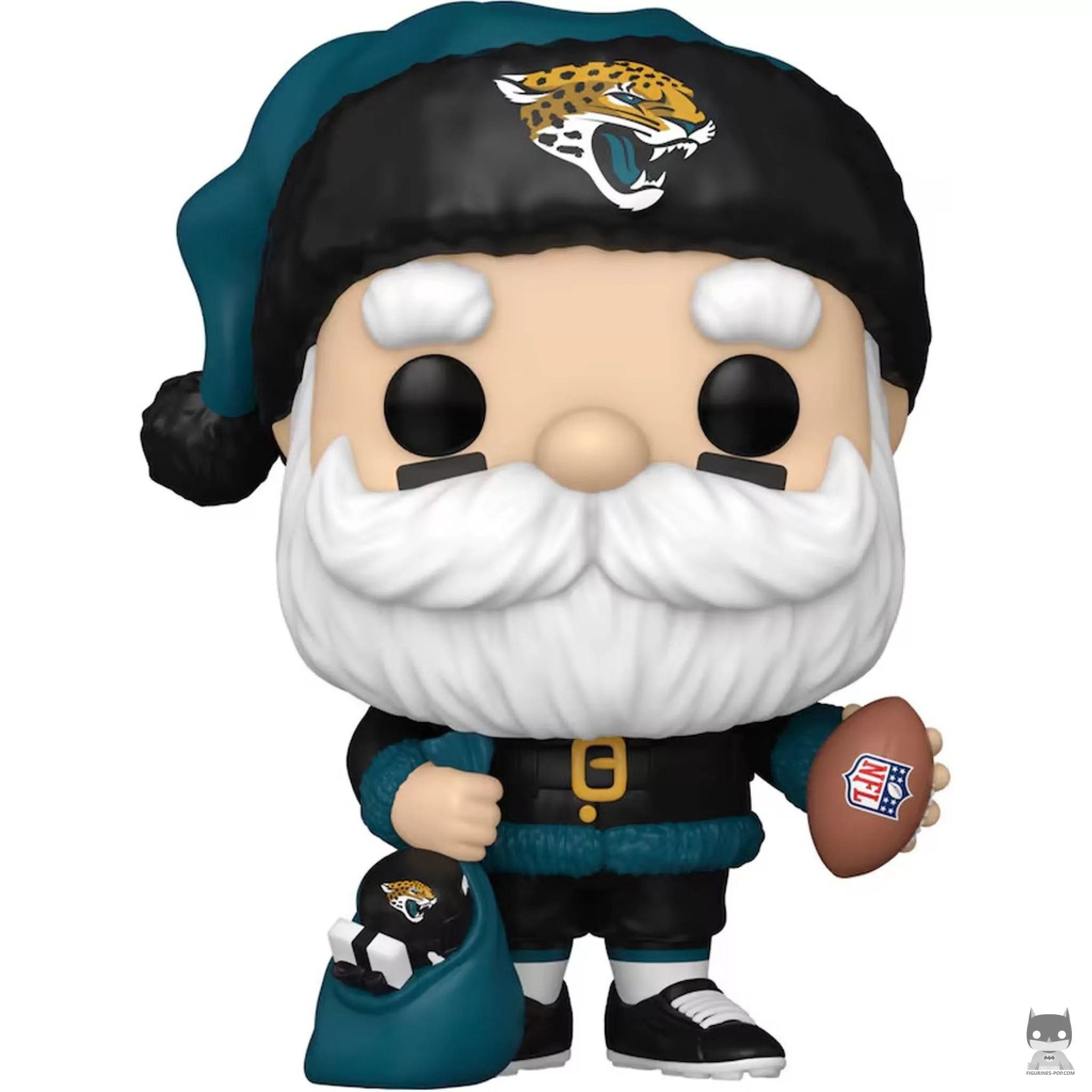 Figurine Funko POP Père Noël Jacksonville Jaguars (NFL)