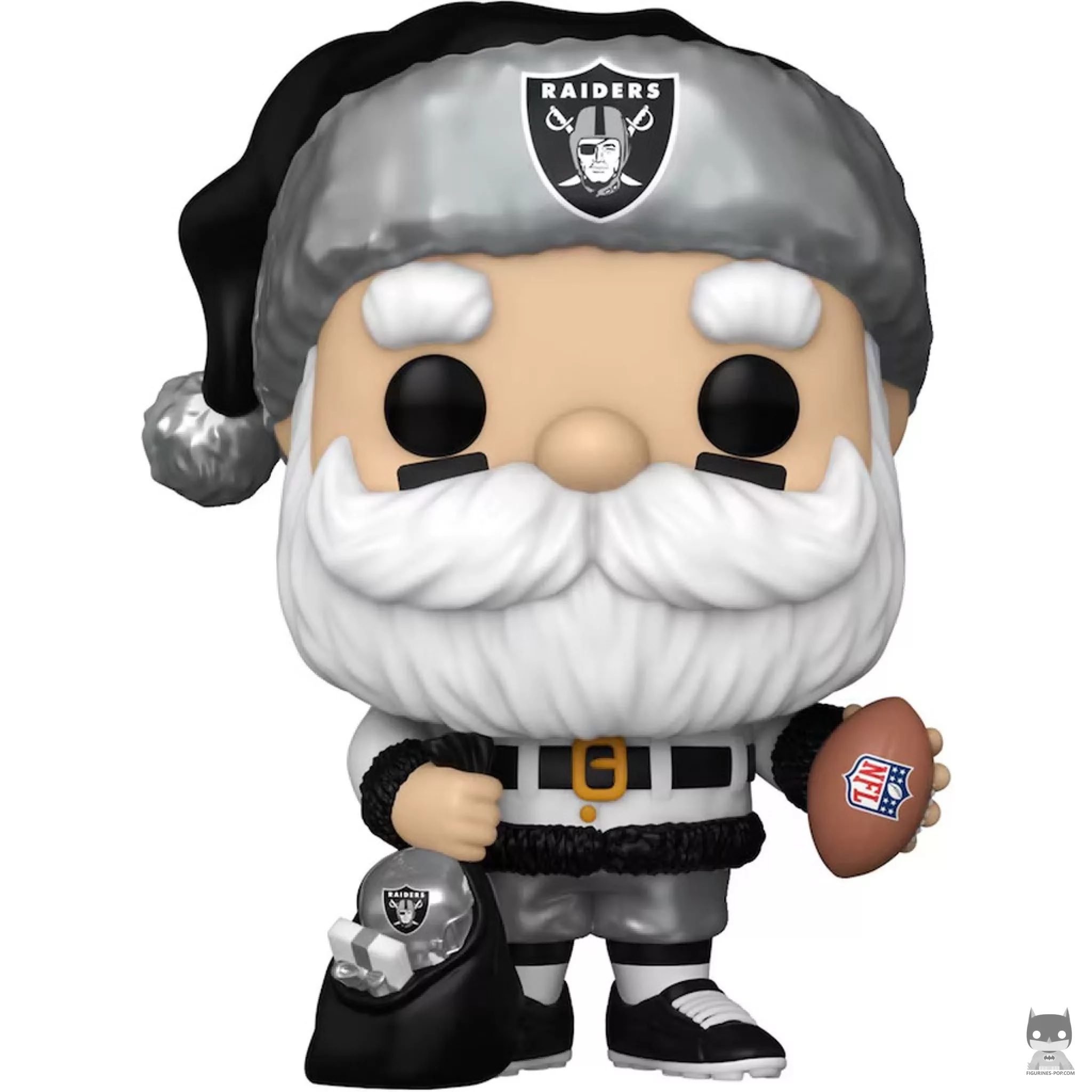 Figurine Funko POP Père Noël Las Vegas Raiders (NFL)