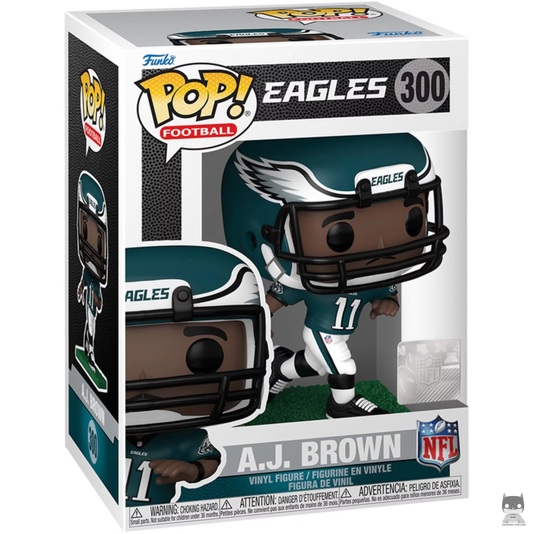 Figurine Funko POP A.J. Brown avec boîte