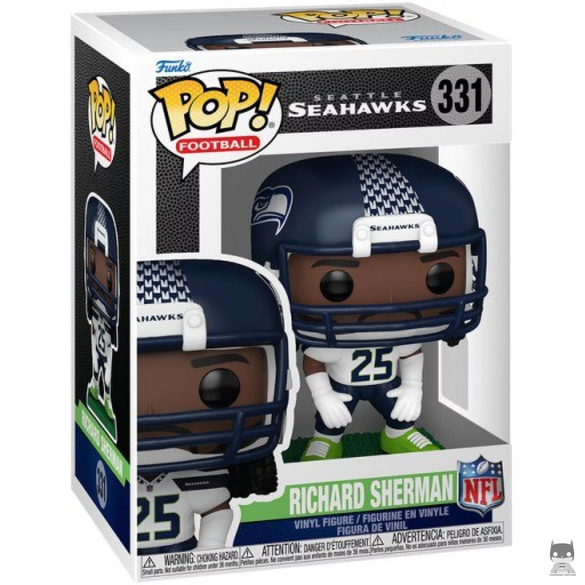 Figurine Funko POP Richard Sherman avec boîte