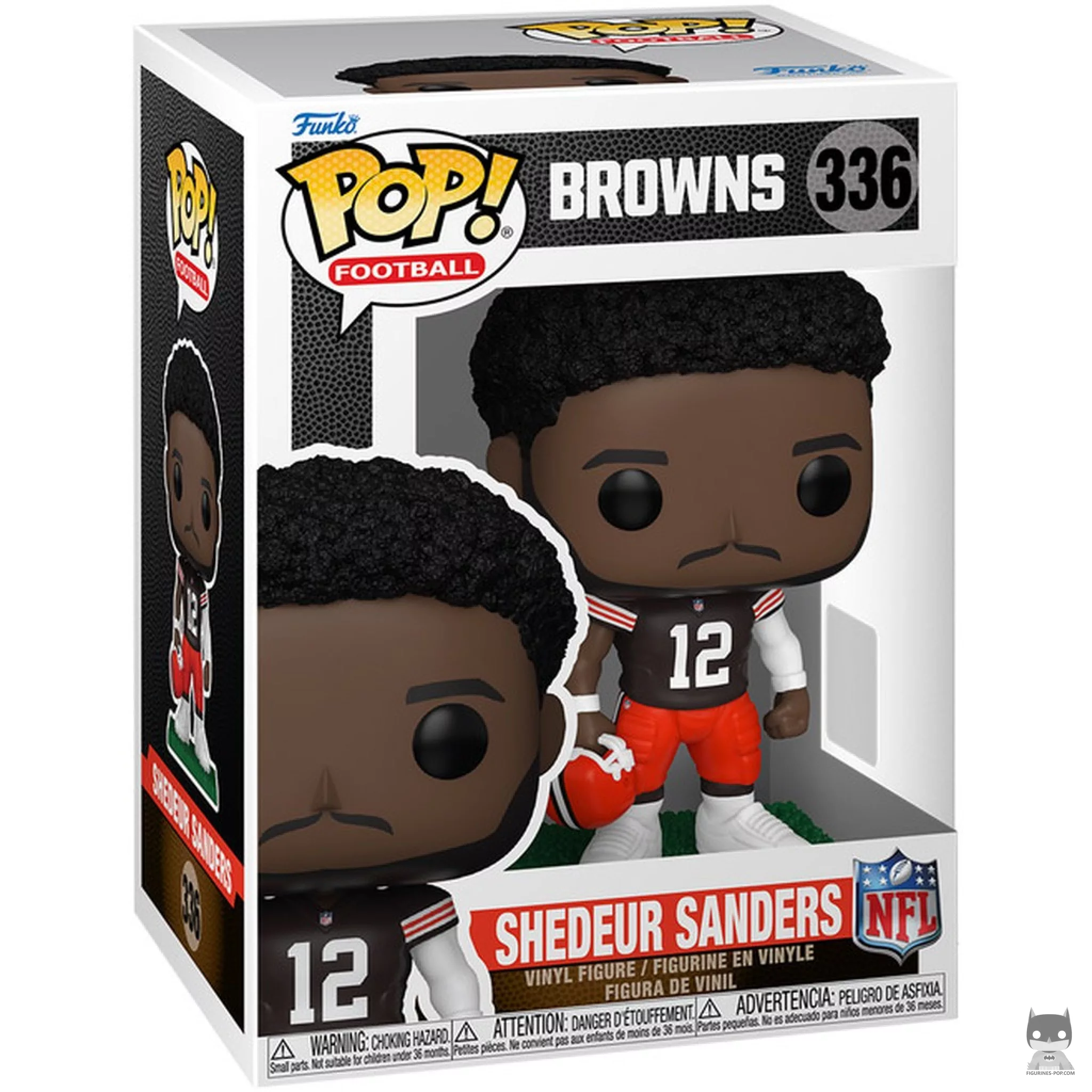 Figurine Funko POP Shedeur Sanders avec boîte
