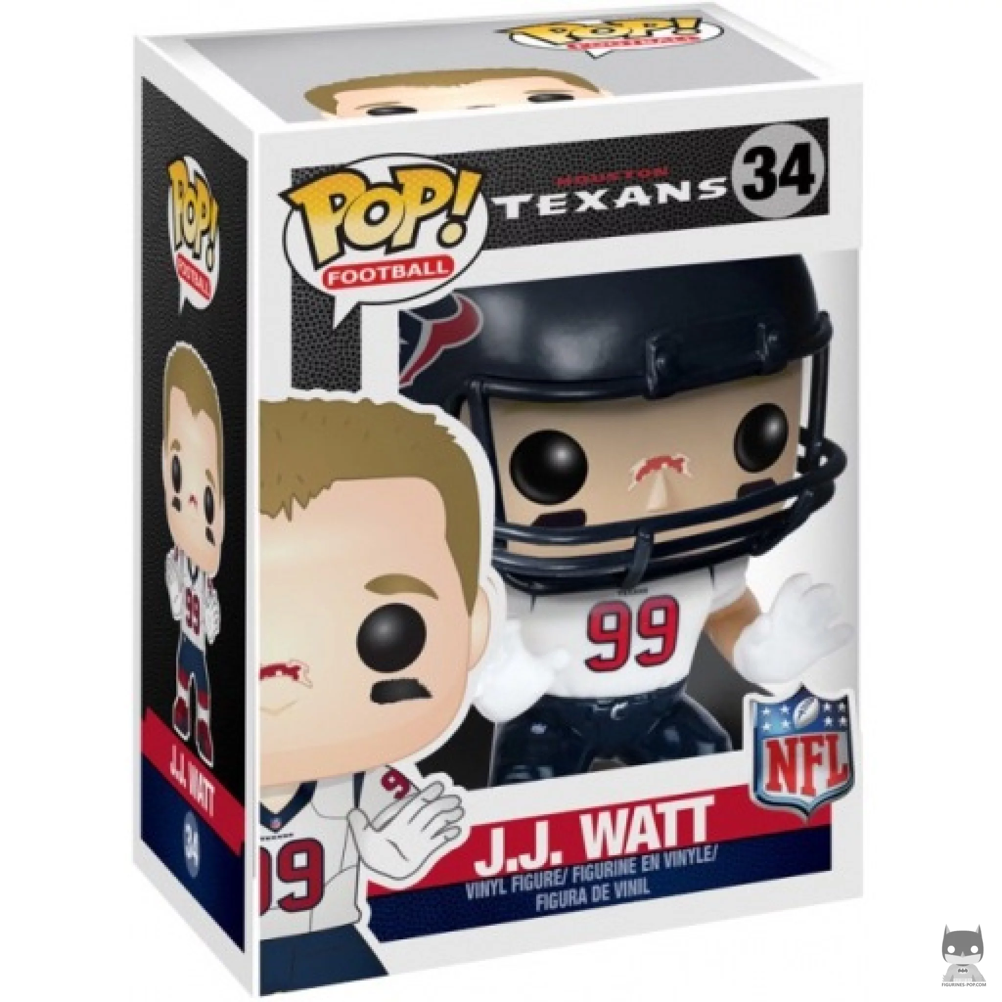 Figurine Funko POP JJ Watt avec boîte