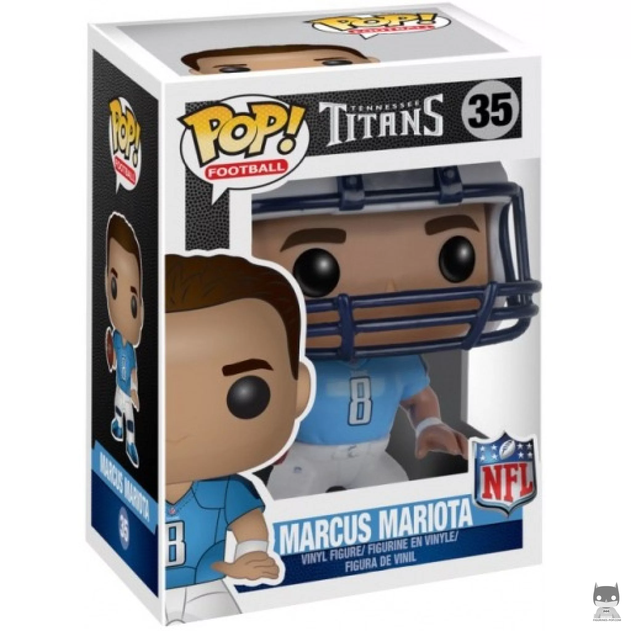 Figurine Funko POP Marcus Mariota avec boîte