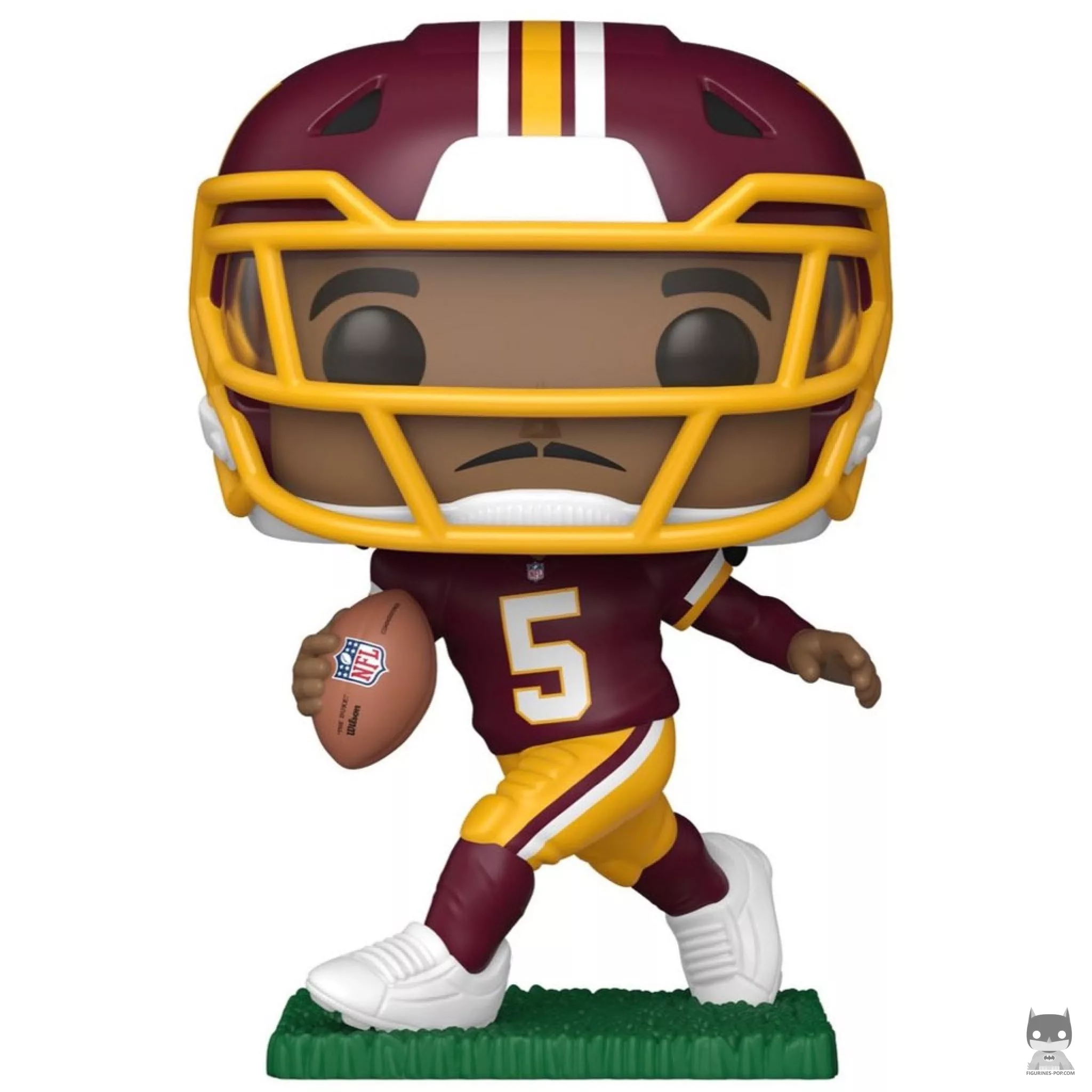Figurine Funko POP Jayden Daniels (Maillot bordeaux et or) (NFL)
