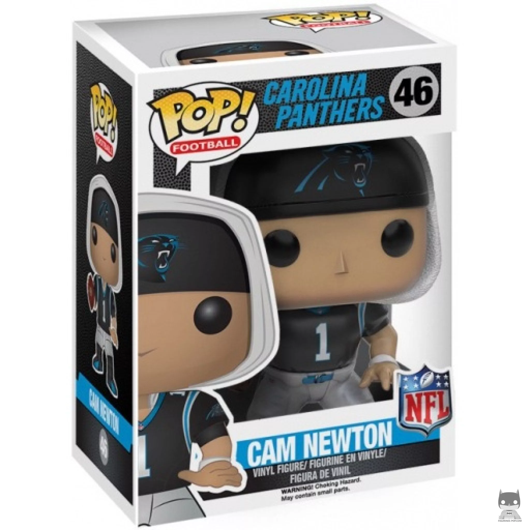 Figurine Funko POP Cam Newton avec boîte