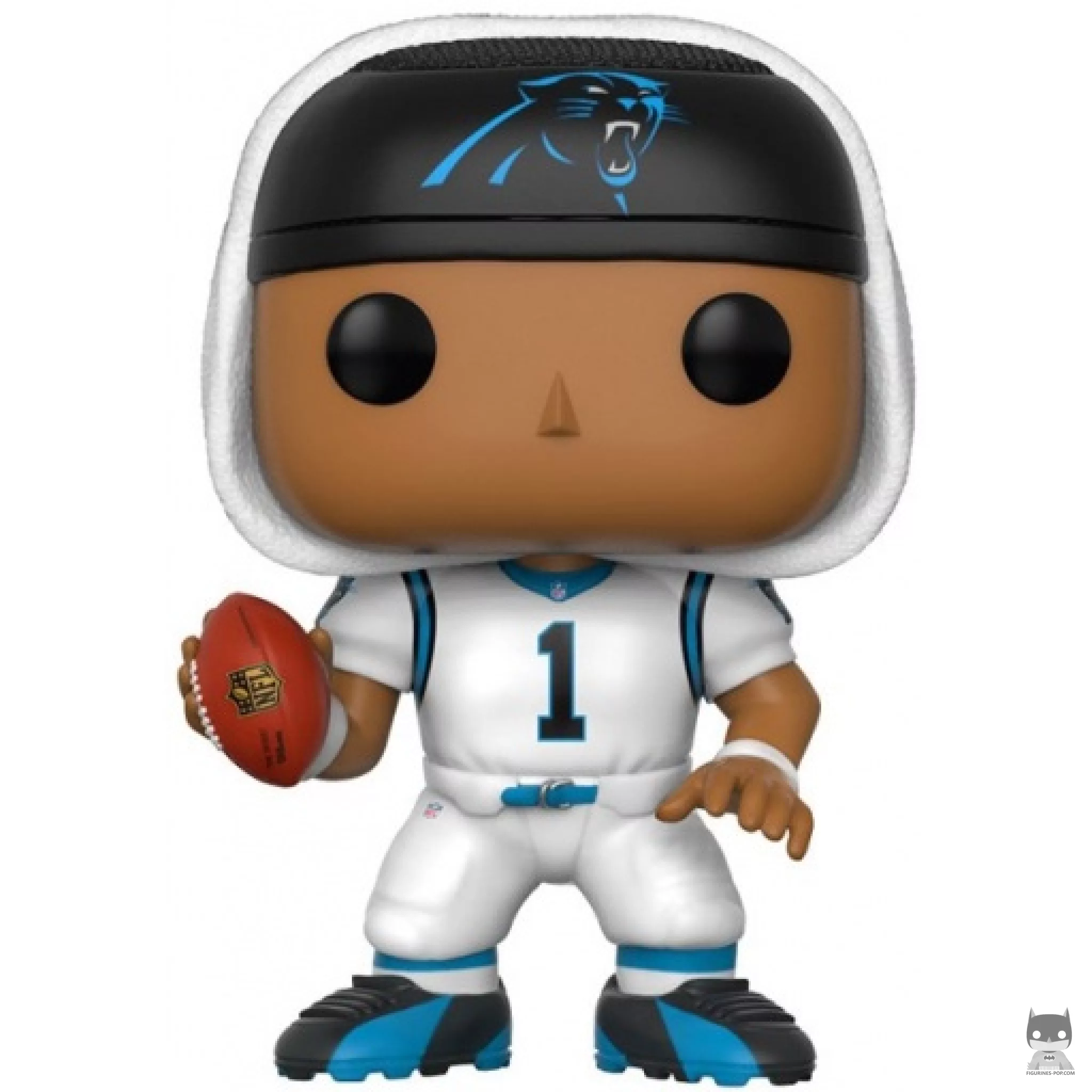 Figurine Funko POP Cam Newton (Panthers White) (NFL)