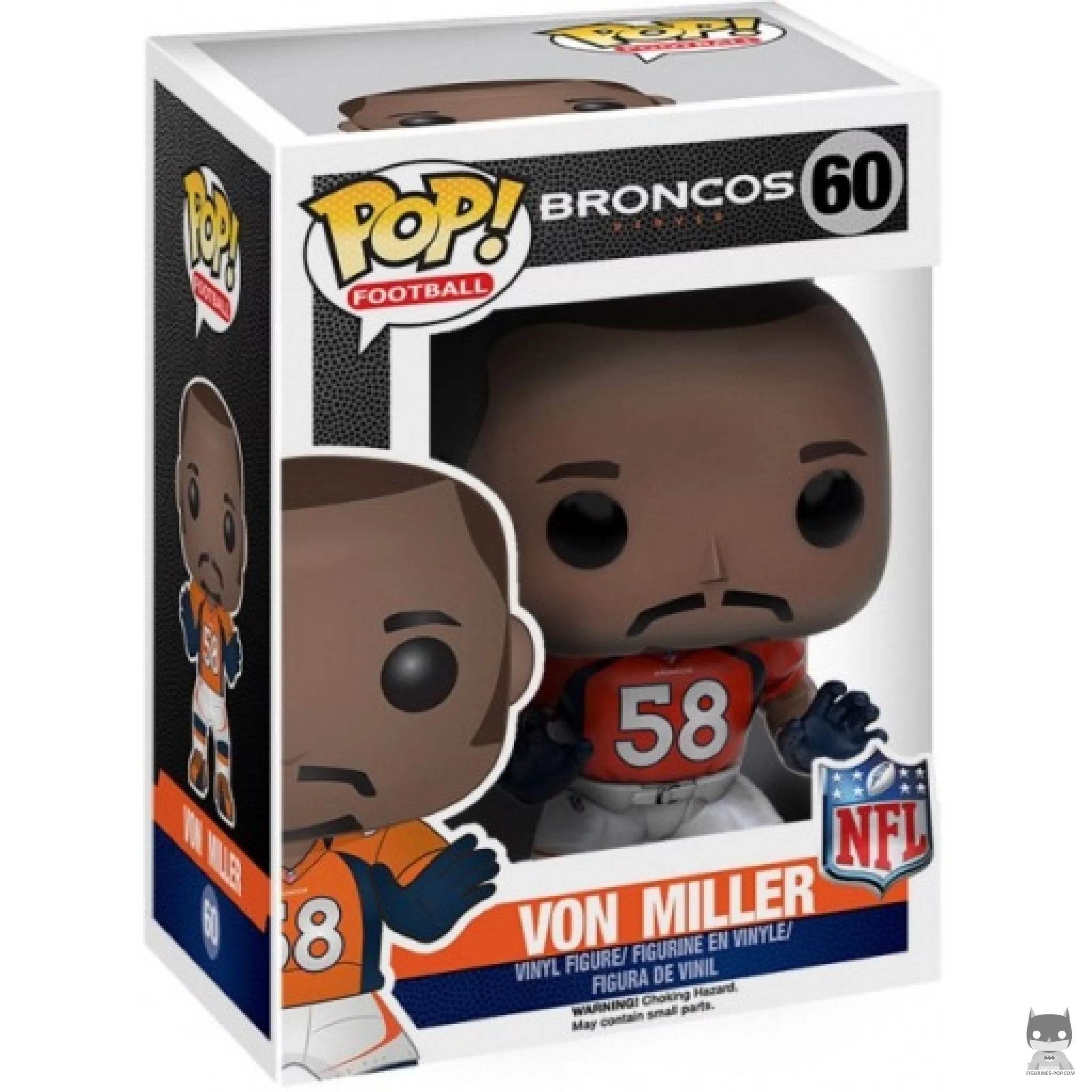 Figurine Funko POP Von Miller avec boîte