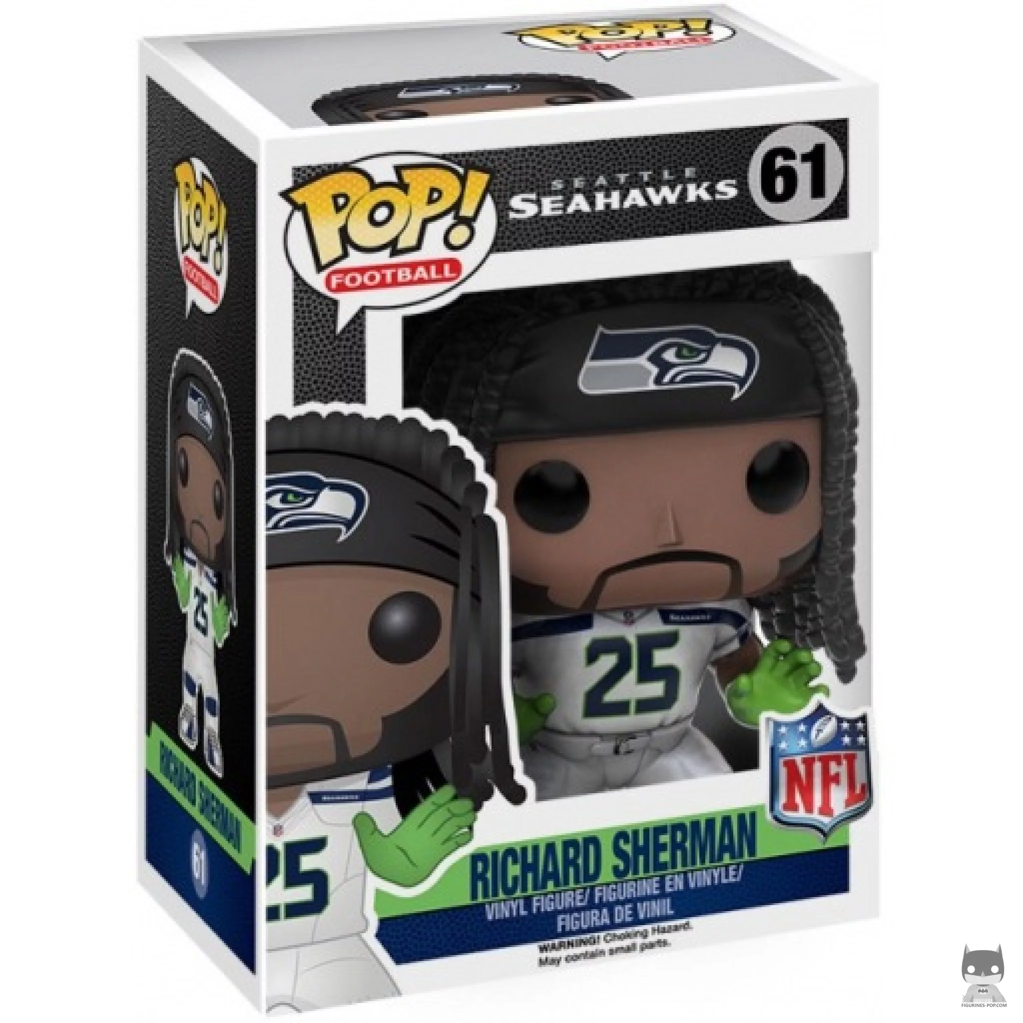 Figurine Funko POP Richard Sherman avec boîte