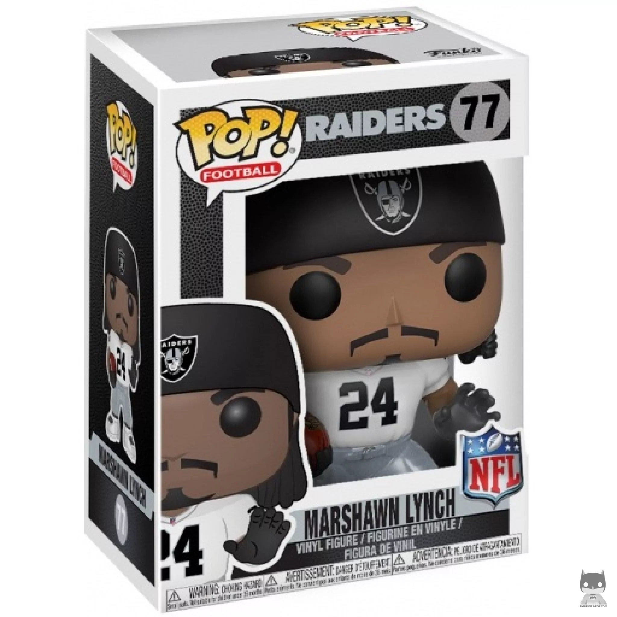 Figurine Funko POP Marshawn Lynch avec boîte