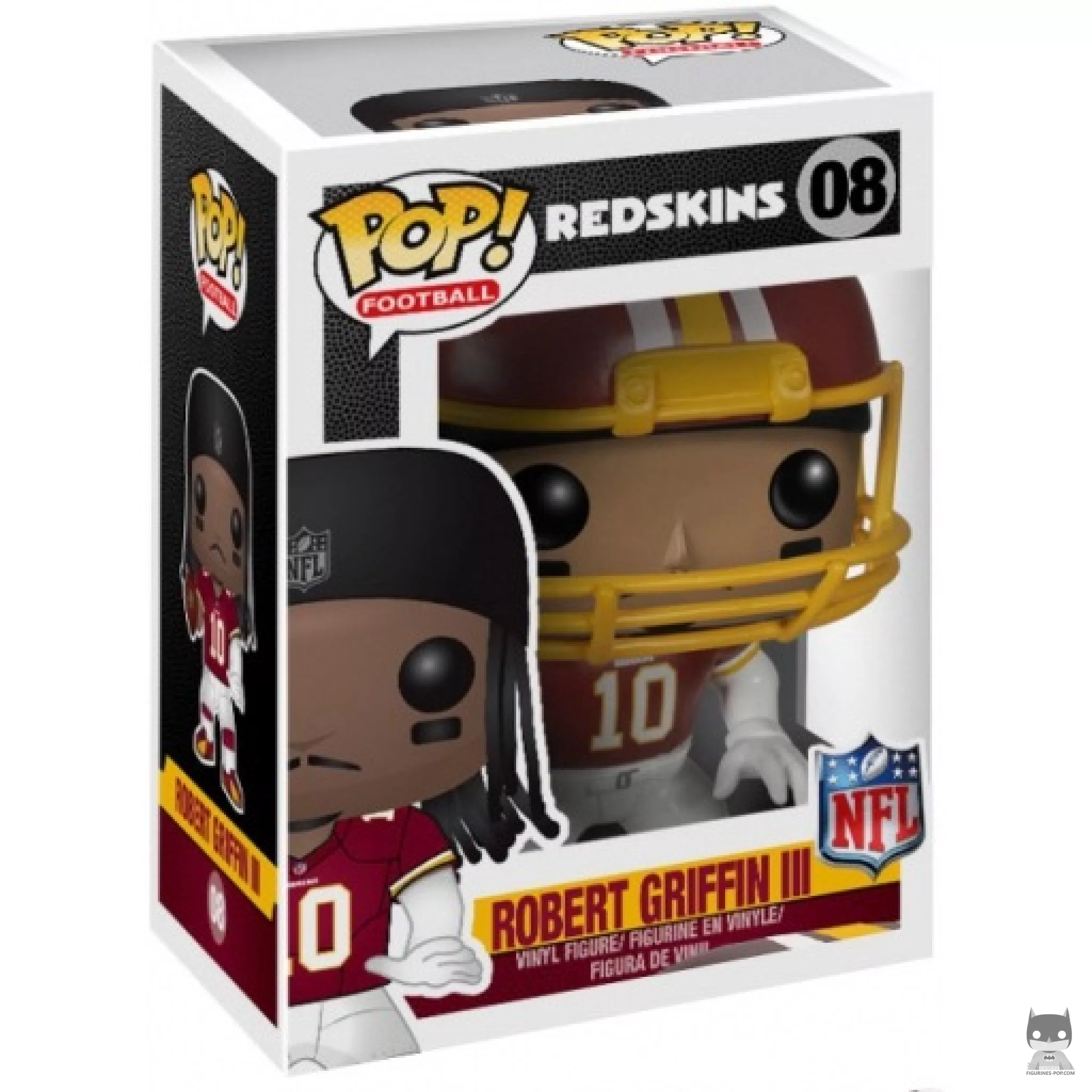 Figurine Funko POP Robert Griffin III avec boîte