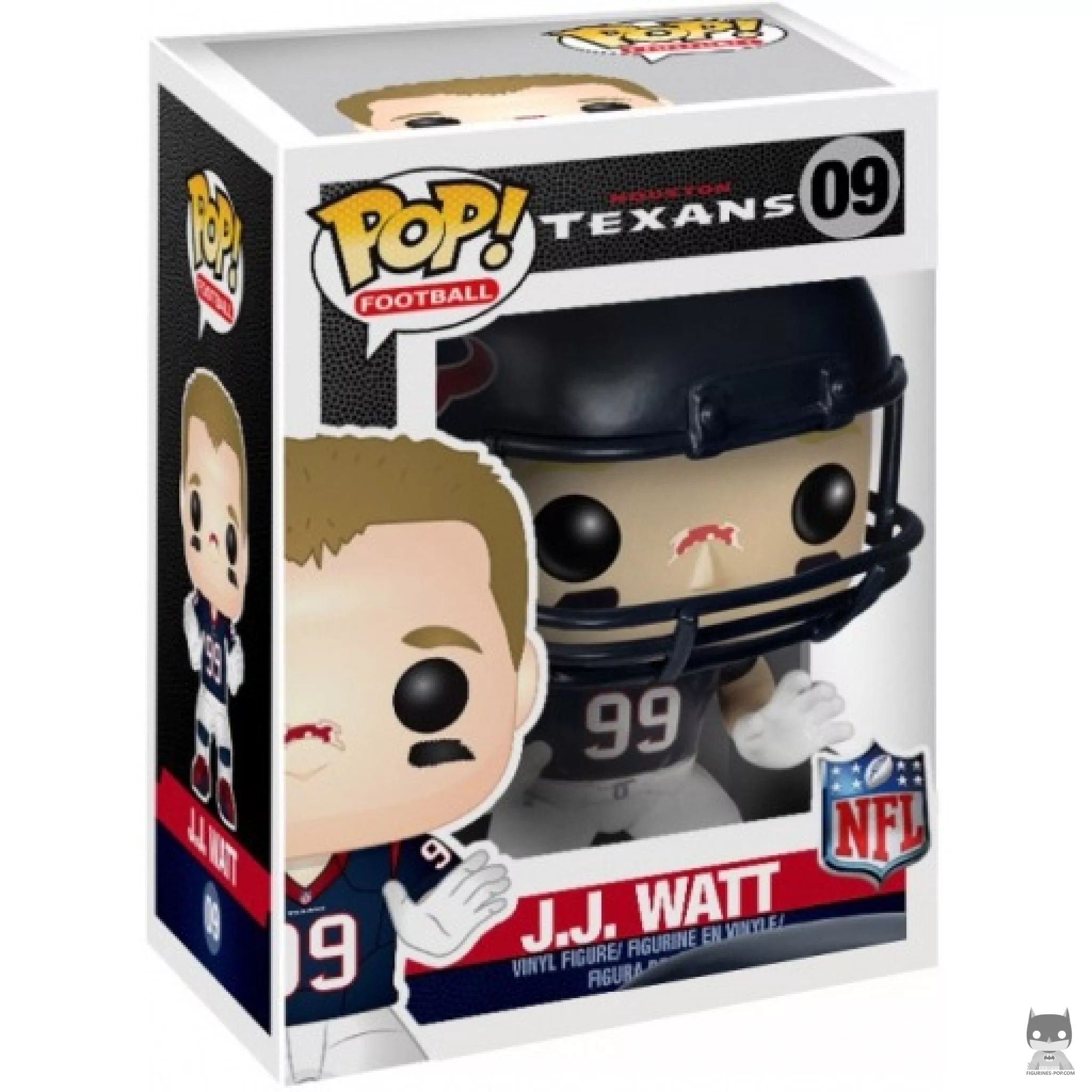 Figurine Funko POP JJ Watt avec boîte