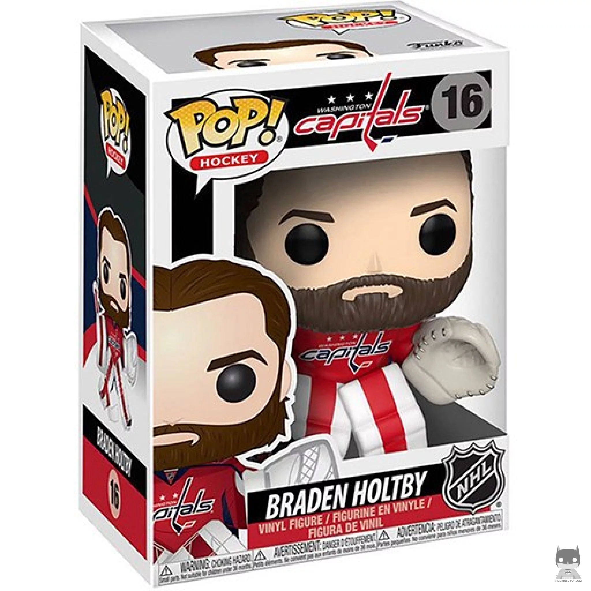 Figurine Funko POP Braden Holtby avec boîte