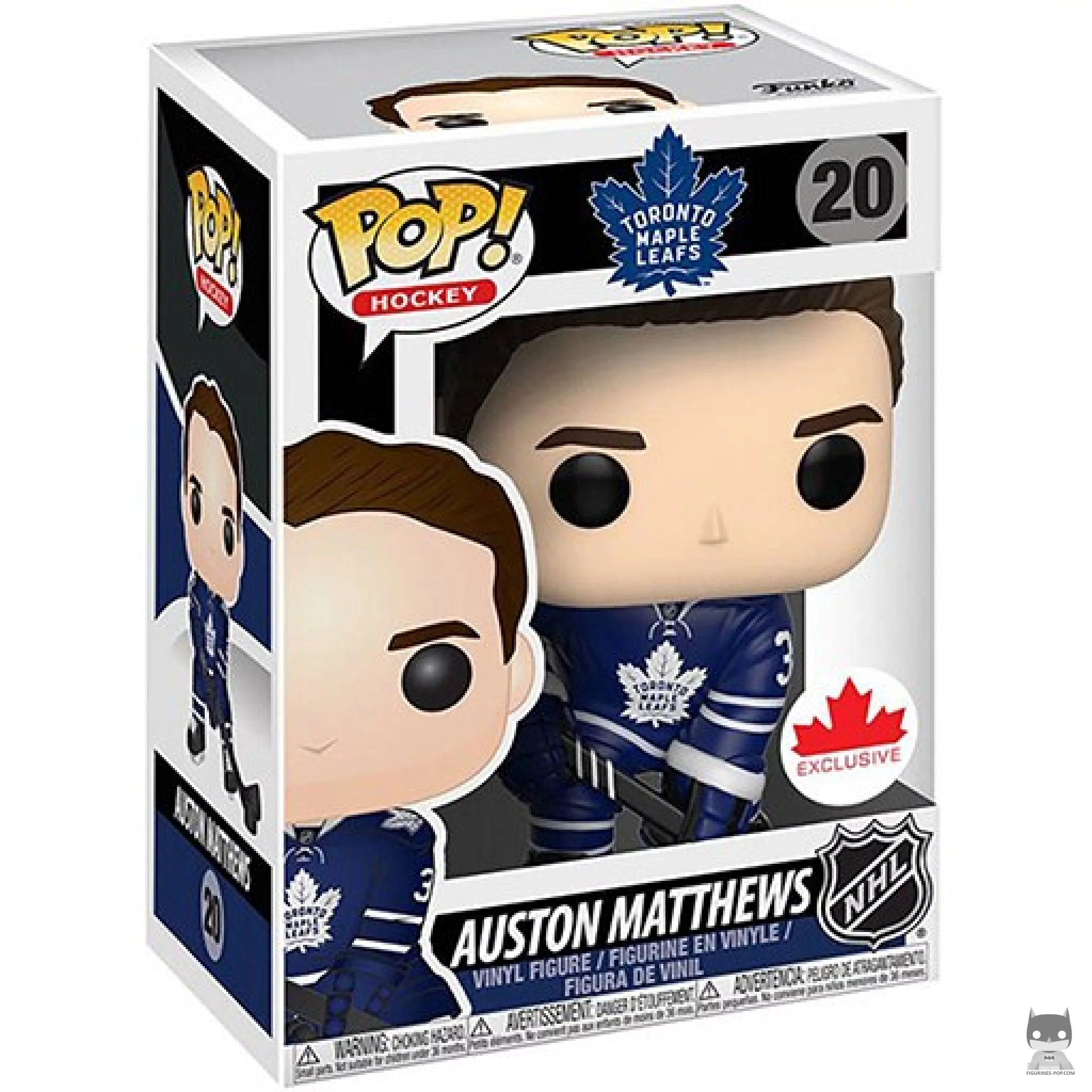 Figurine Funko POP Auston Matthews avec boîte