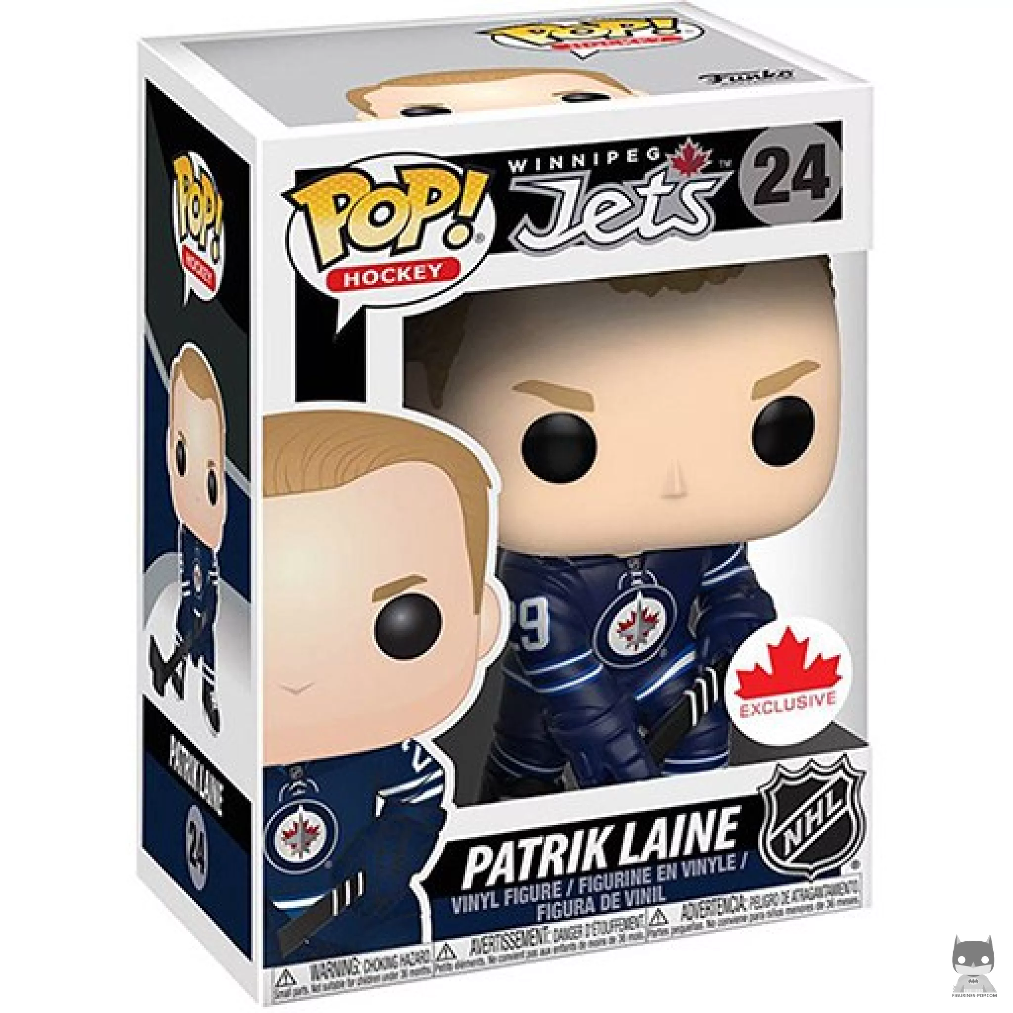 Figurine Funko POP Patrik Laine avec boîte