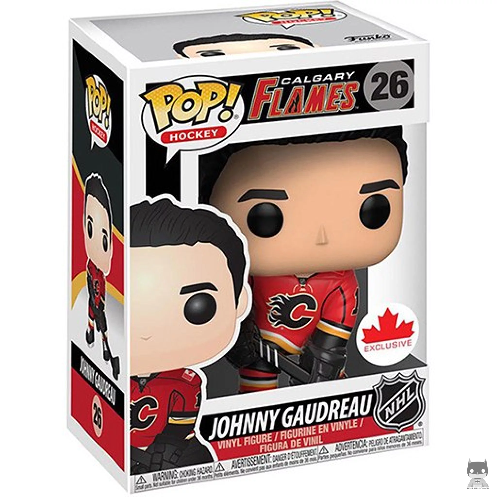 Figurine Funko POP Johnny Gaudreau avec boîte