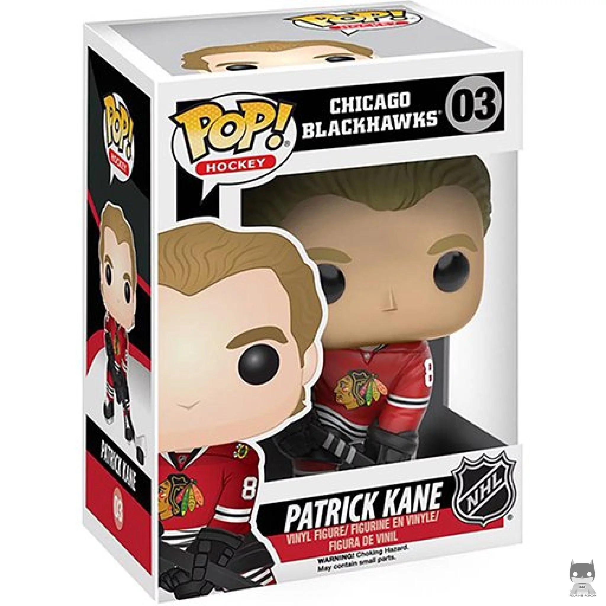 Figurine Funko POP Patrick Kane avec boîte