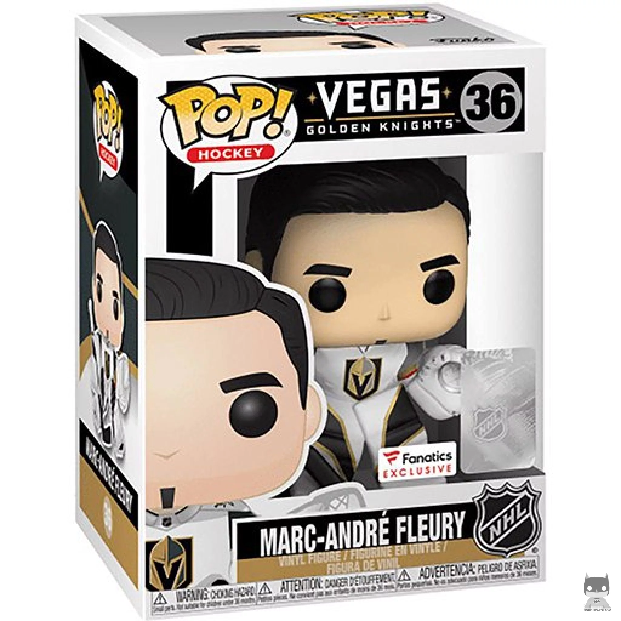 Figurine Funko POP Marc-Andre Fleury (White Jersey) avec boîte
