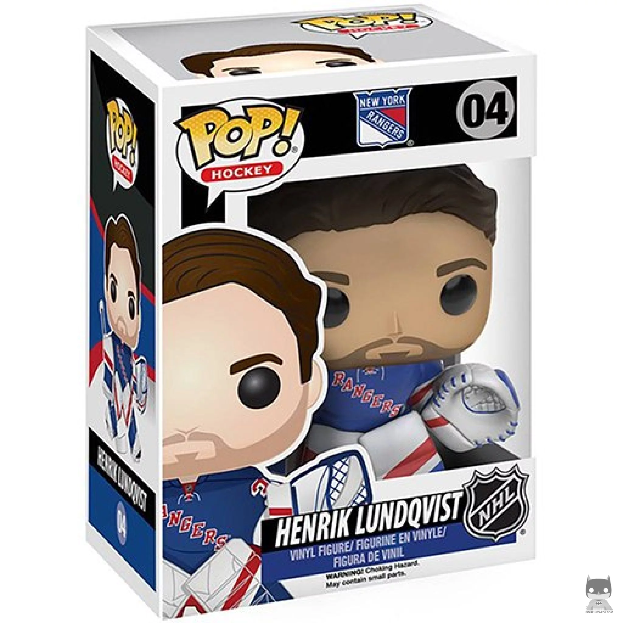 Figurine Funko POP Henrik Lundqvist avec boîte