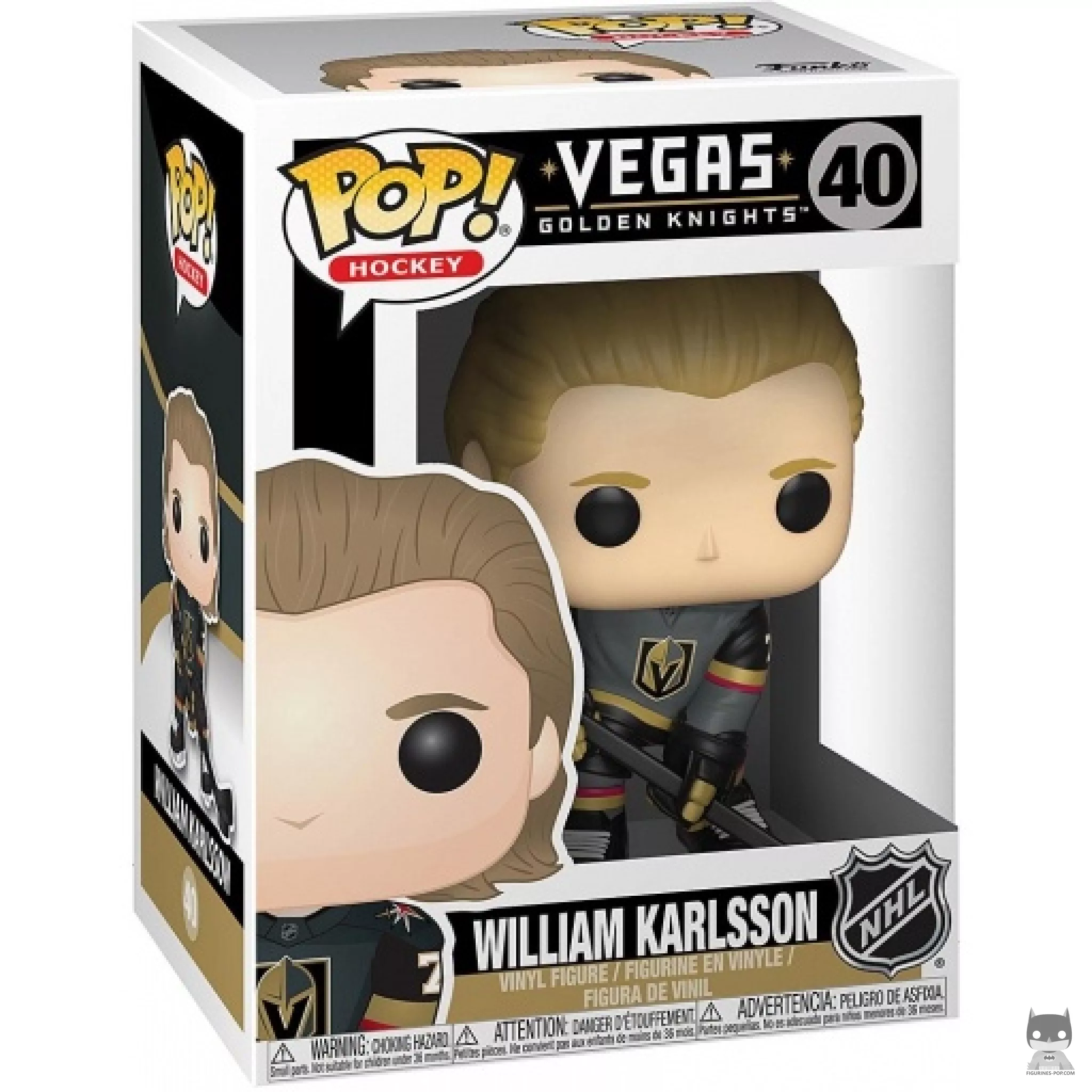 Figurine Funko POP William Karlsson avec boîte