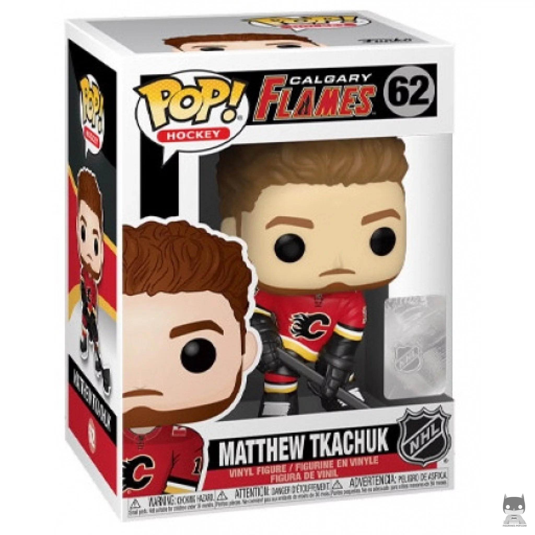 Figurine Funko POP Matthew Tkachuk avec boîte