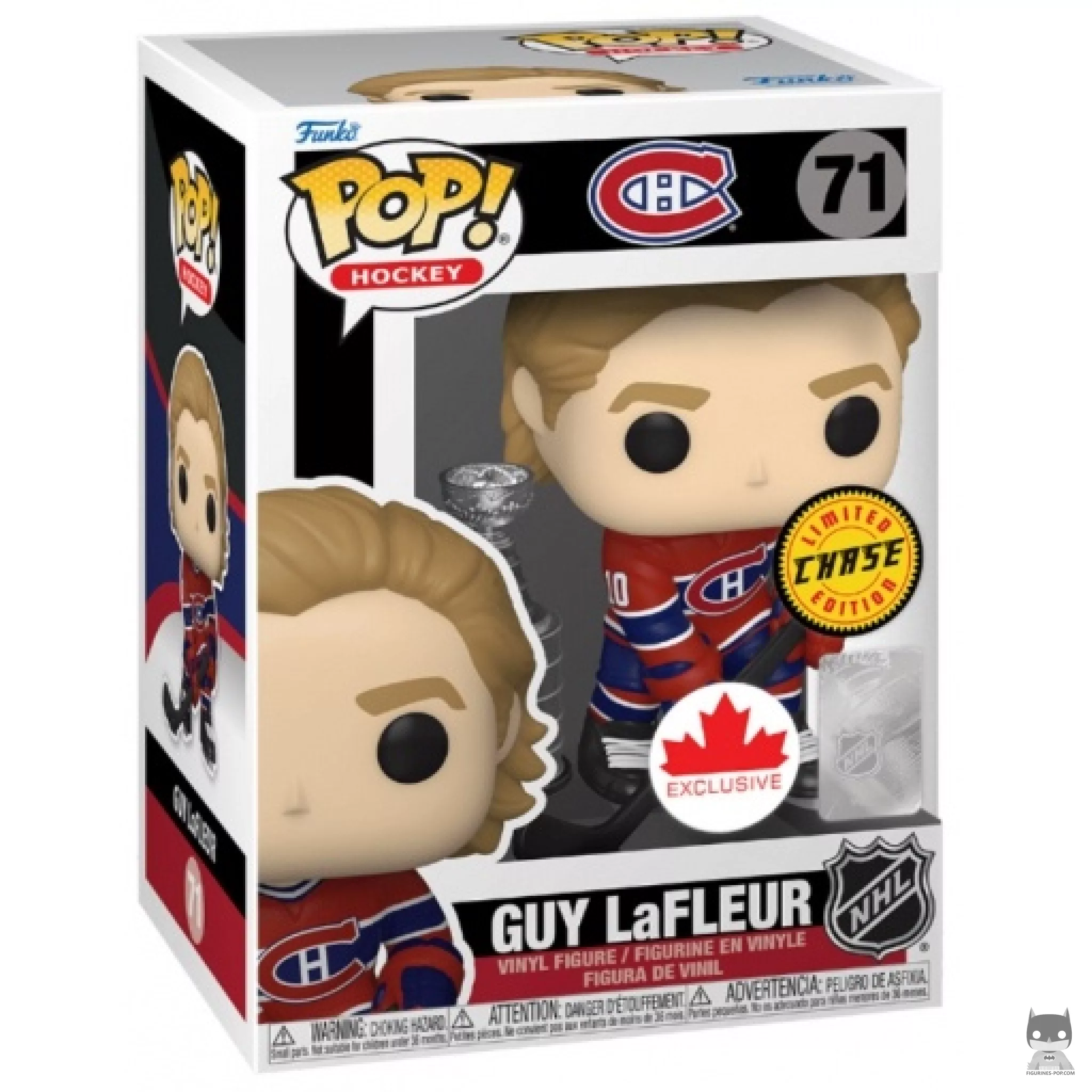 Figurine Funko POP Guy LaFleur (Chase) avec boîte
