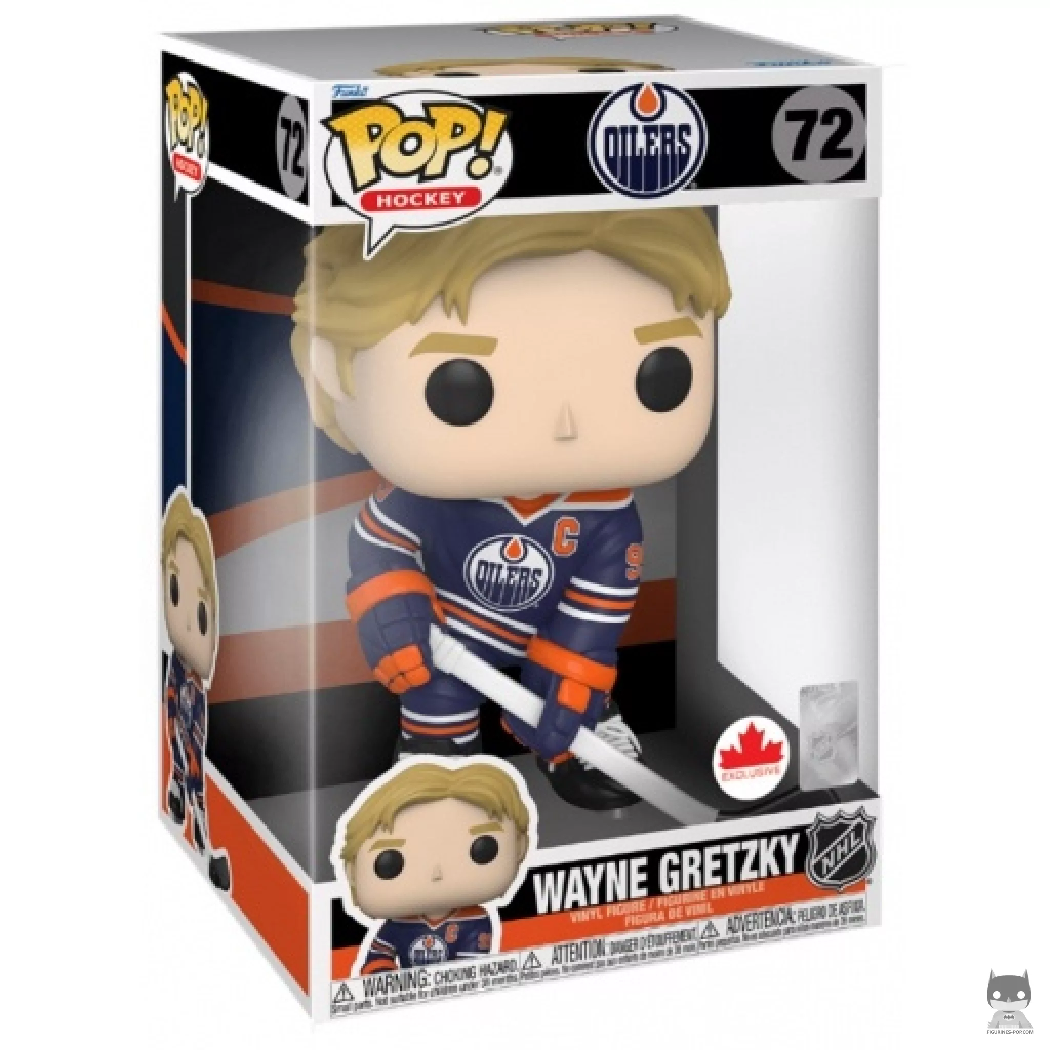 Figurine Funko POP Wayne Gretzky (Supersized) avec boîte