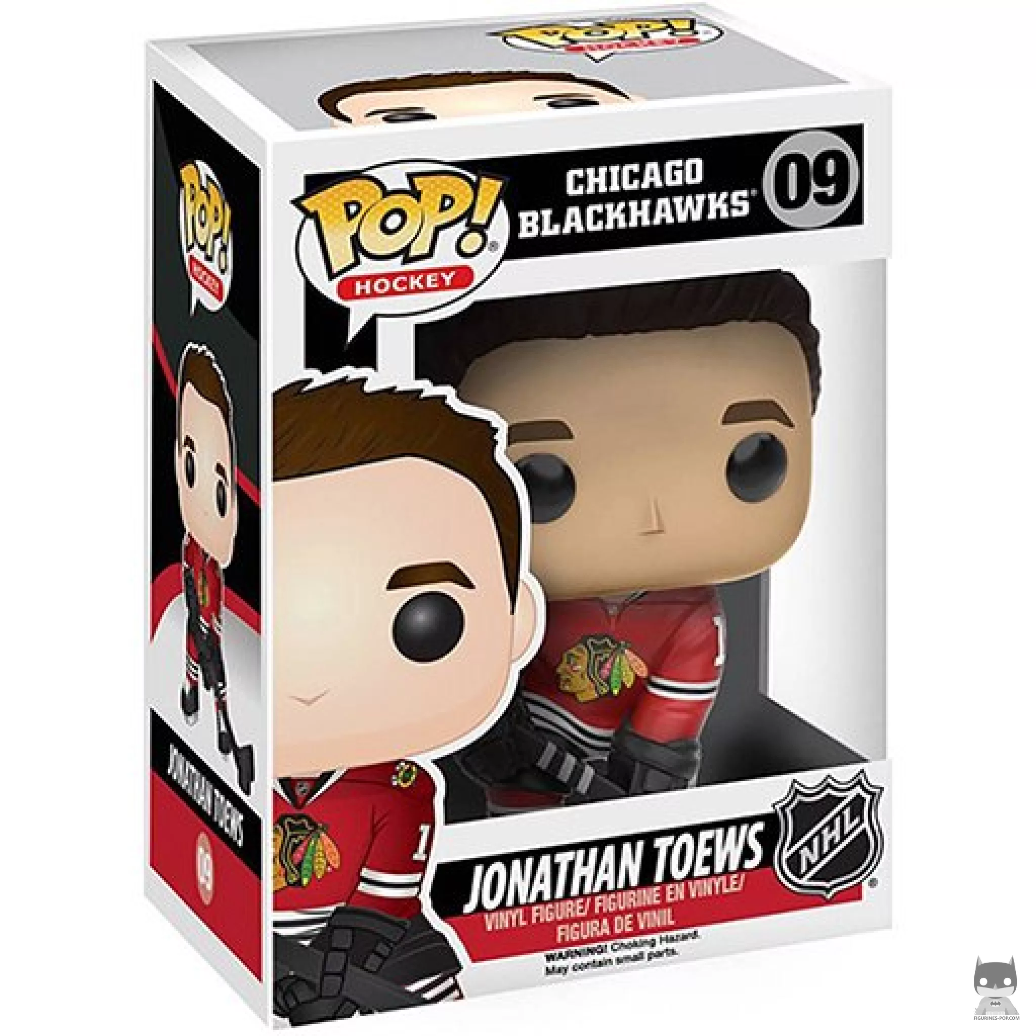 Figurine Funko POP Jonathan Toews avec boîte