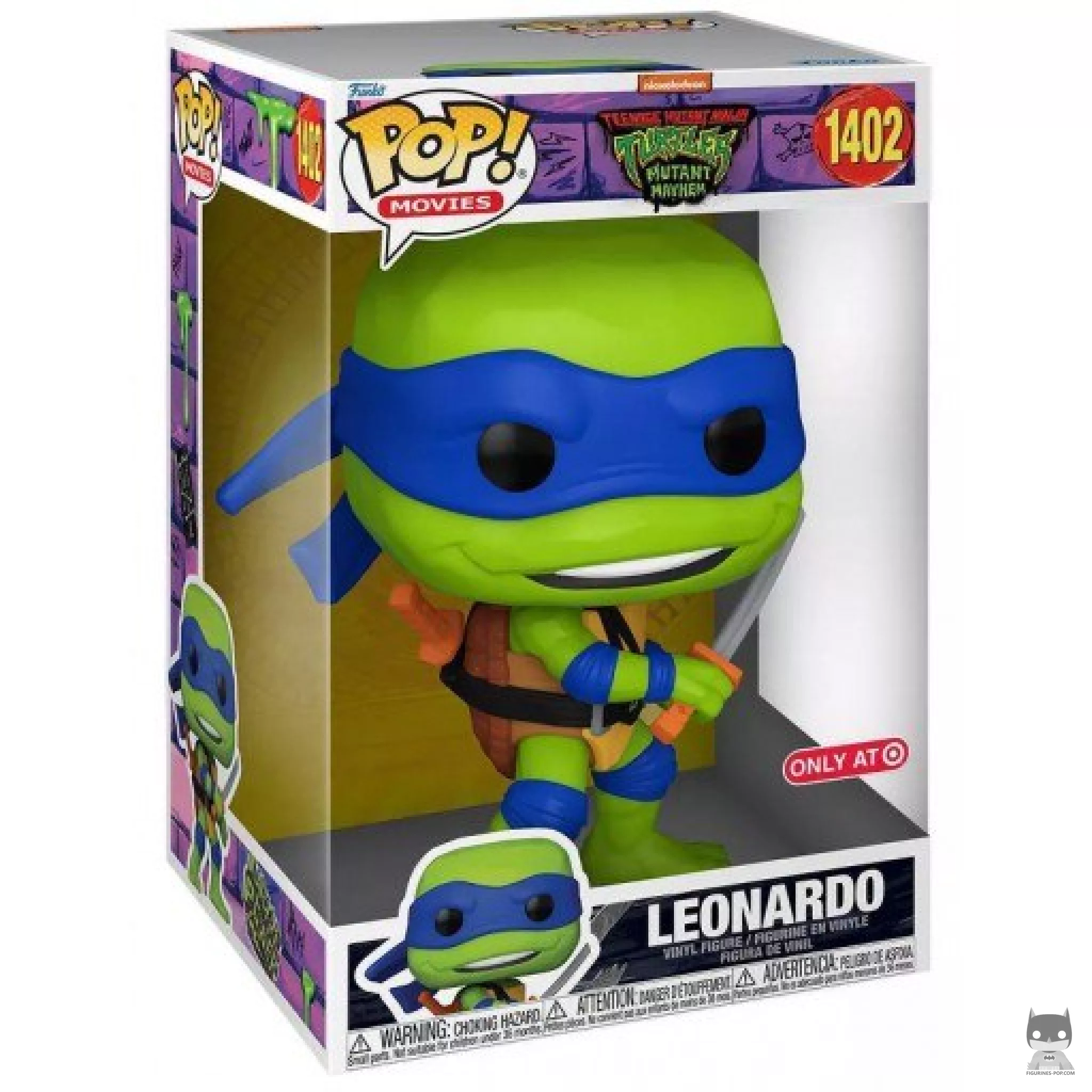 Figurine Funko POP Leonardo (Supersized) avec boîte