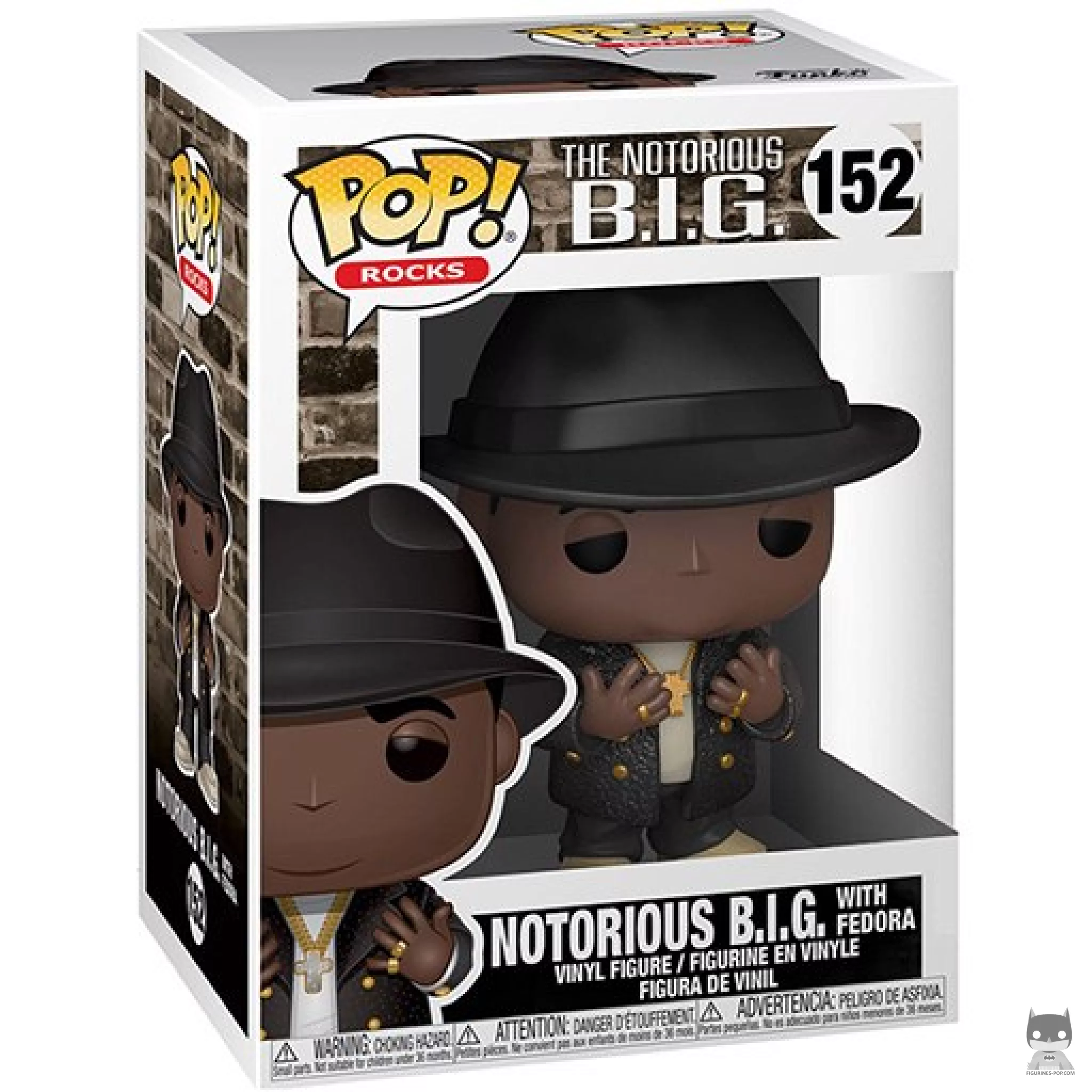 Figurine Funko POP Notorious B.I.G avec boîte