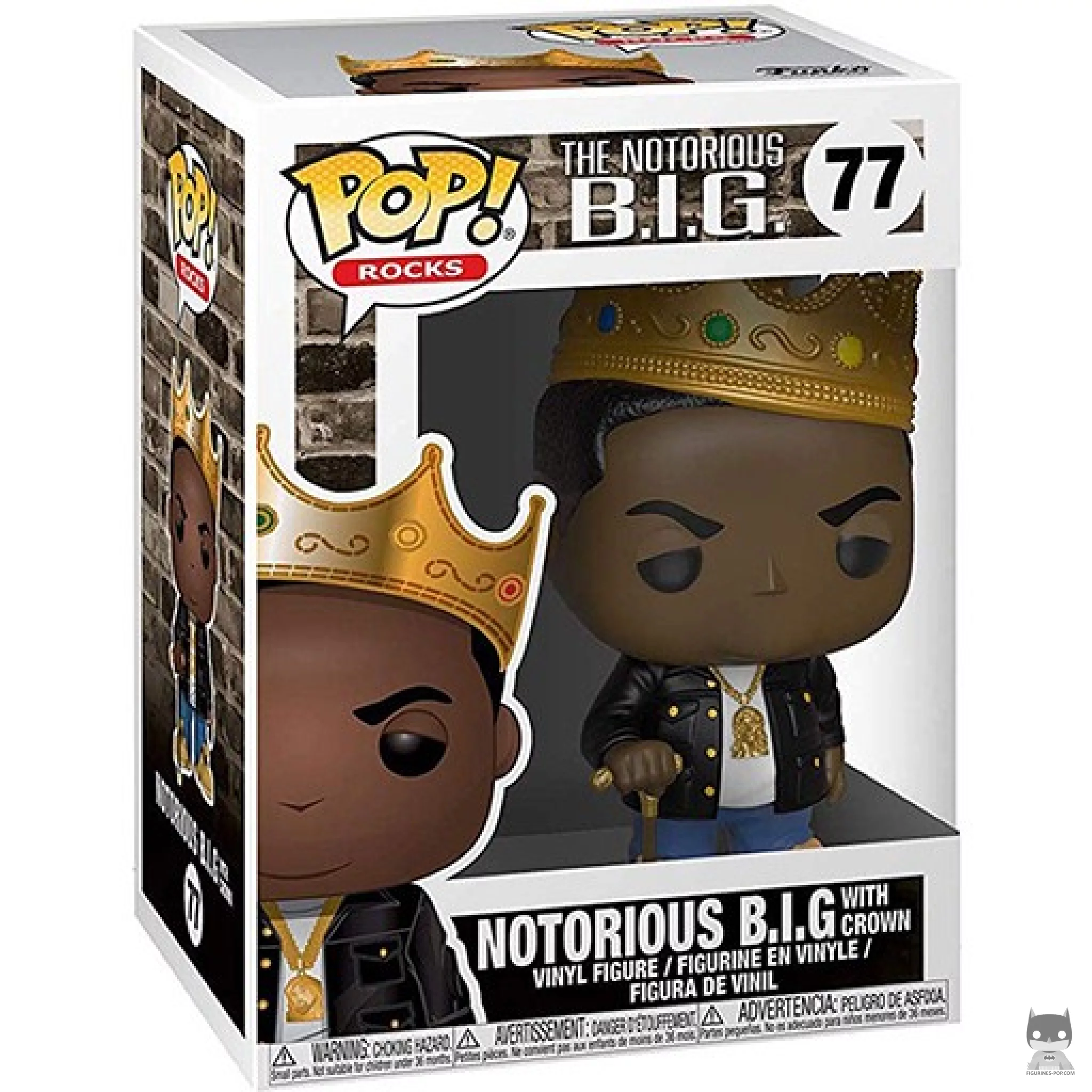 Figurine Funko POP Notorious BIG avec boîte